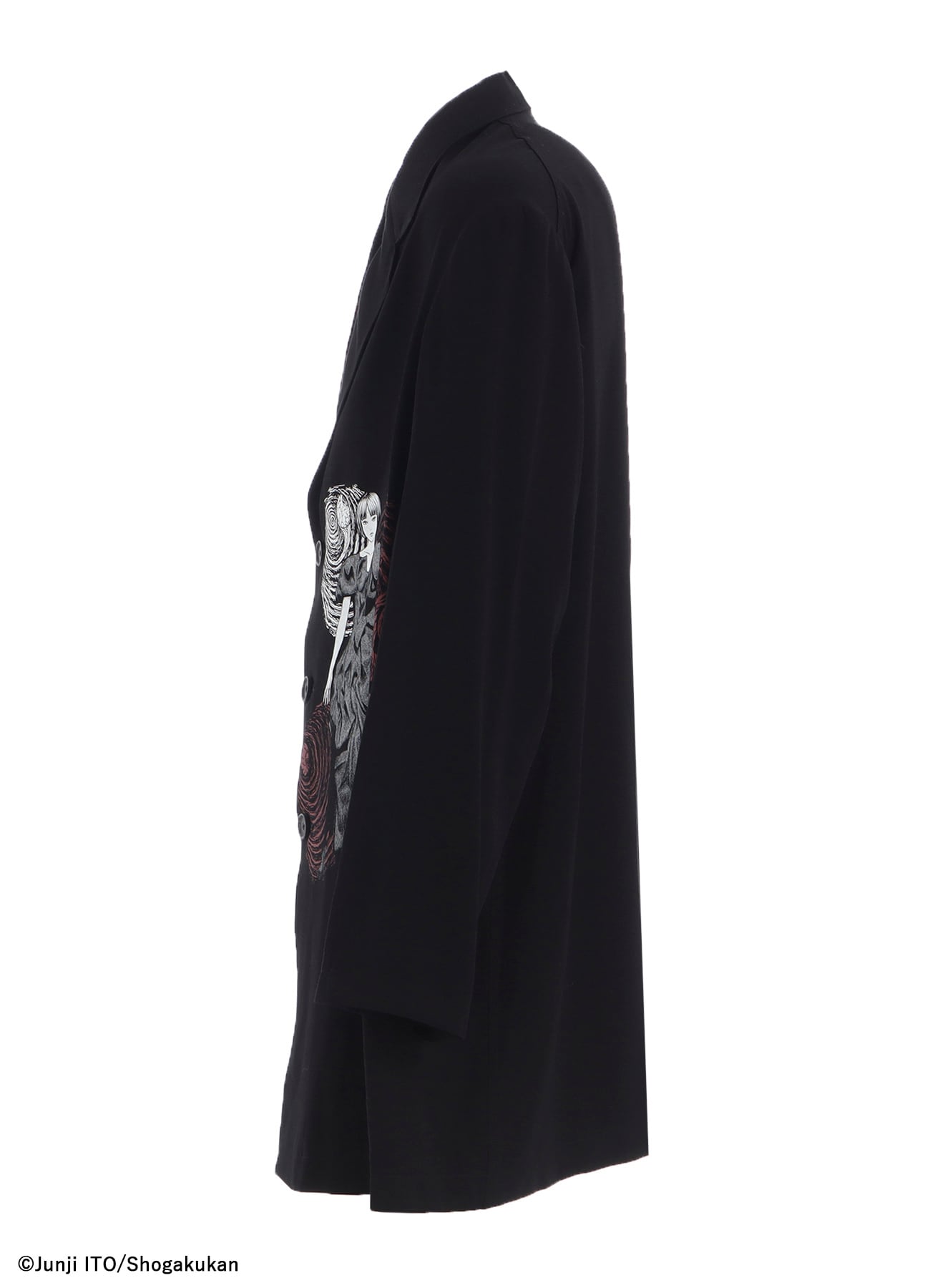 【11/5 12:00発売】S'YTE × Junji ITO -UZUMAKI- AZAMI WEARING YOHJI YAMAMOTO PRINTED JACKET