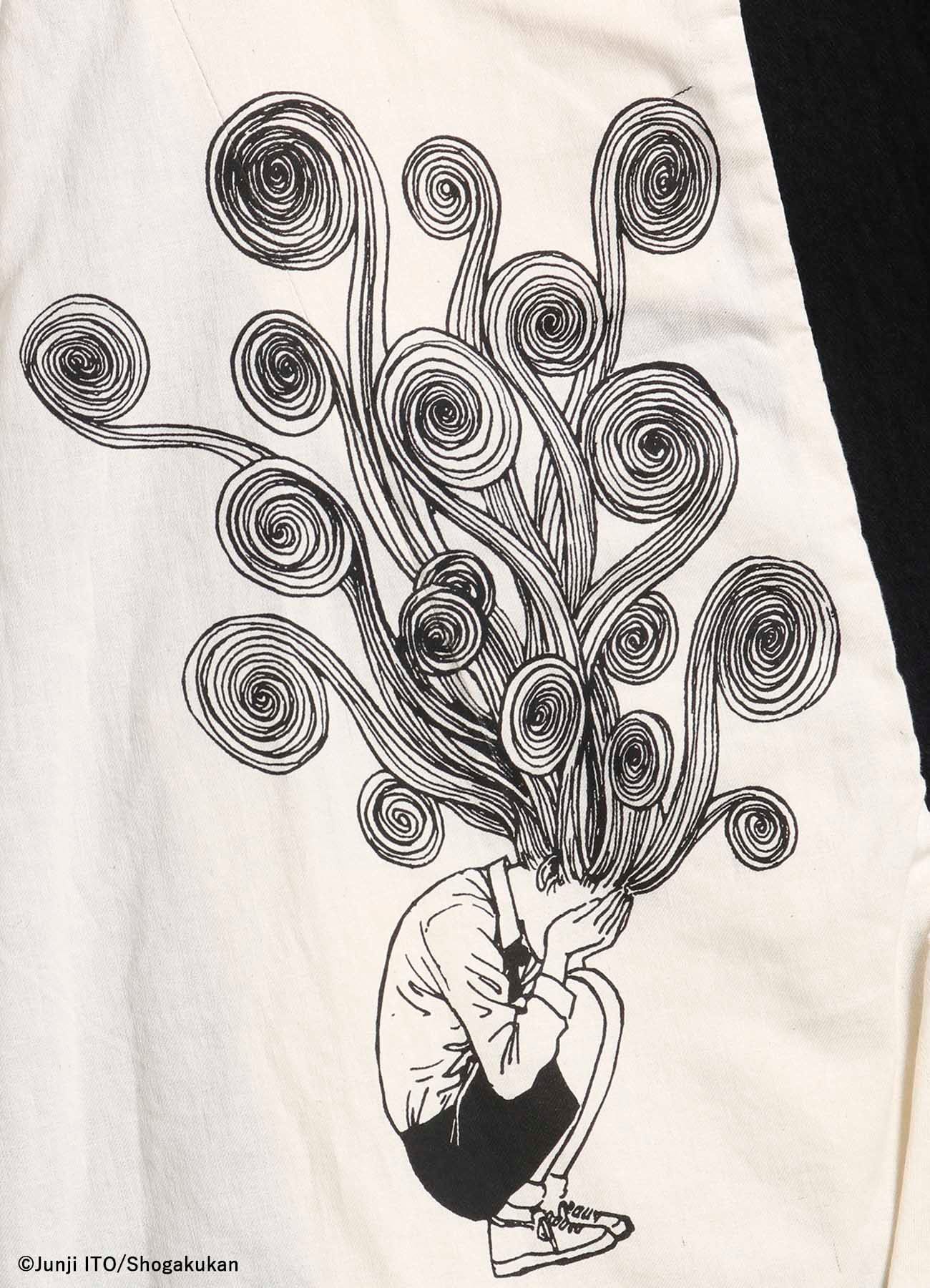 【11/5 12:00発売】S'YTE × Junji ITO -UZUMAKI- KIRIE AND AZAMI PRINTED REVERSIBLE JACKET