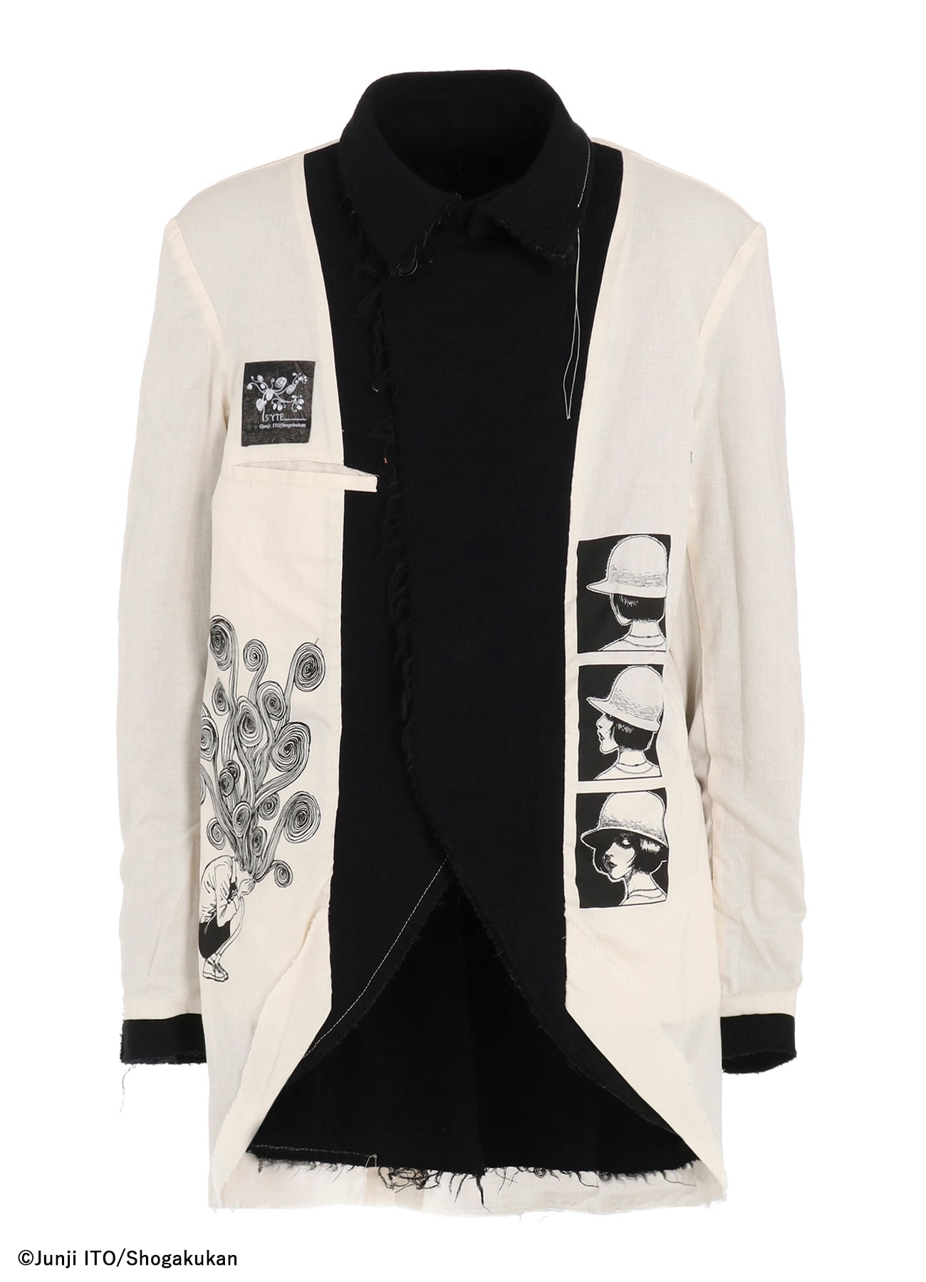 【11/5 12:00発売】S'YTE × Junji ITO -UZUMAKI- KIRIE AND AZAMI PRINTED REVERSIBLE JACKET