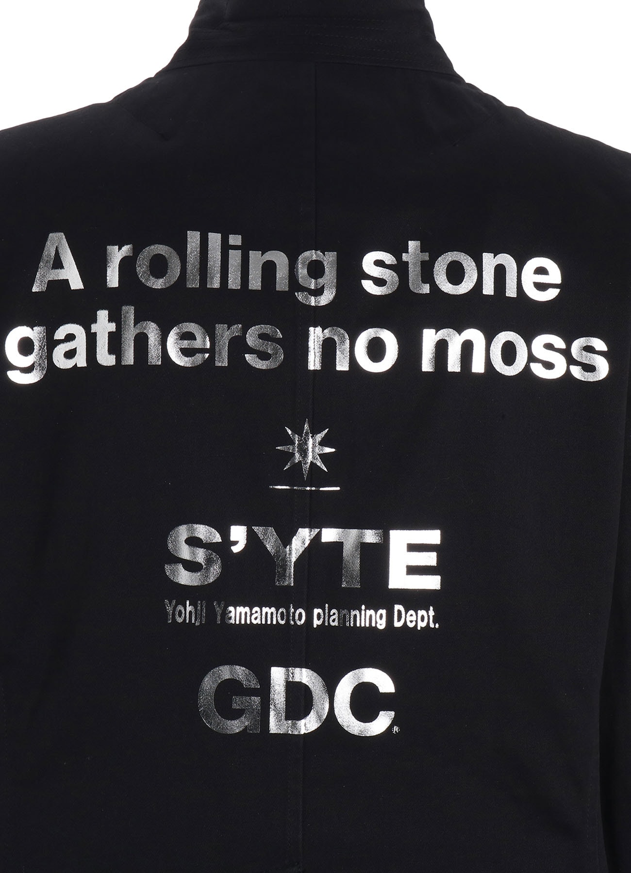 【2/19 12:00 Release】-S’YTE × GDC Collaborate Collection-WEPON CLOTH LOGO-PRINTED 5 BUTTON TAILORED JACKET