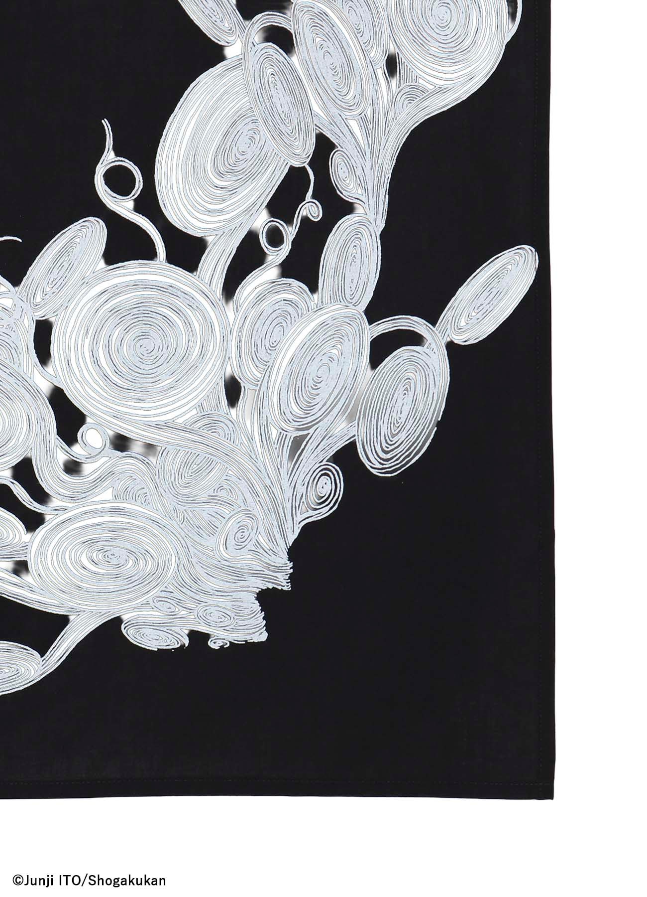 S'YTE × Junji ITO -UZUMAKI- KIRIE WEARING YOHJI YAMAMOTO SCARF