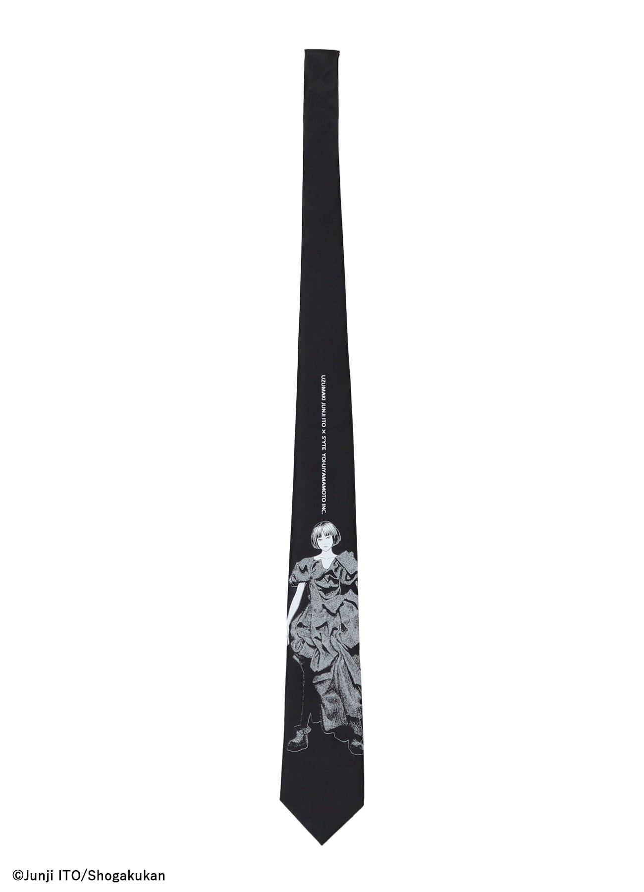 【11/5 12:00発売】S'YTE × Junji ITO -UZUMAKI- AZAMI WEARING YOHJI YAMAMOTO SILK TIE