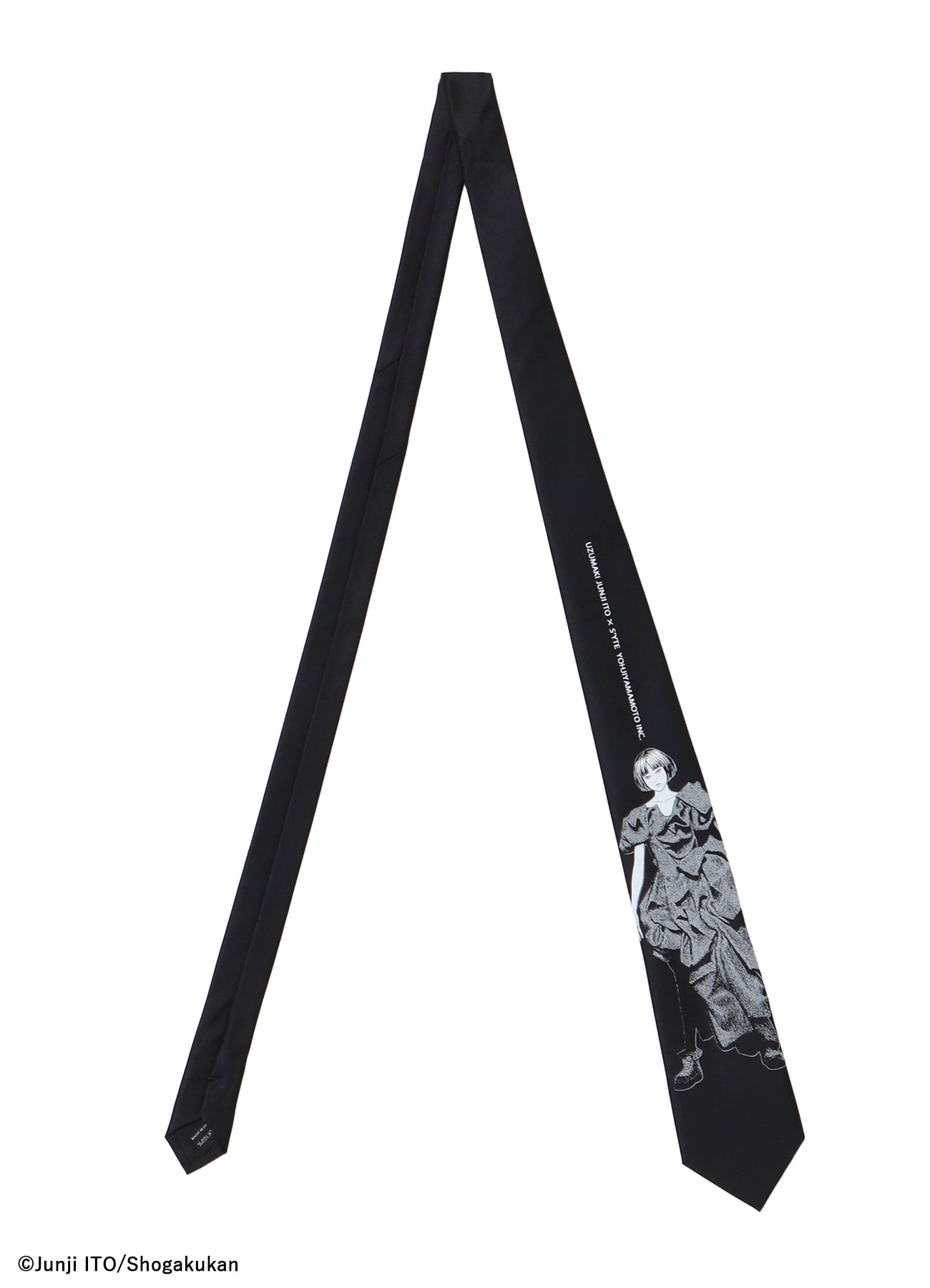 【11/5 12:00発売】S'YTE × Junji ITO -UZUMAKI- AZAMI WEARING YOHJI YAMAMOTO SILK TIE