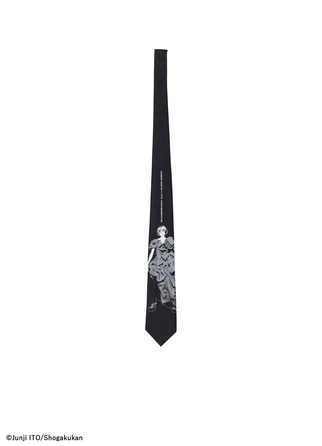 【11/5 12:00発売】S'YTE × Junji ITO -UZUMAKI- AZAMI WEARING YOHJI YAMAMOTO SILK TIE