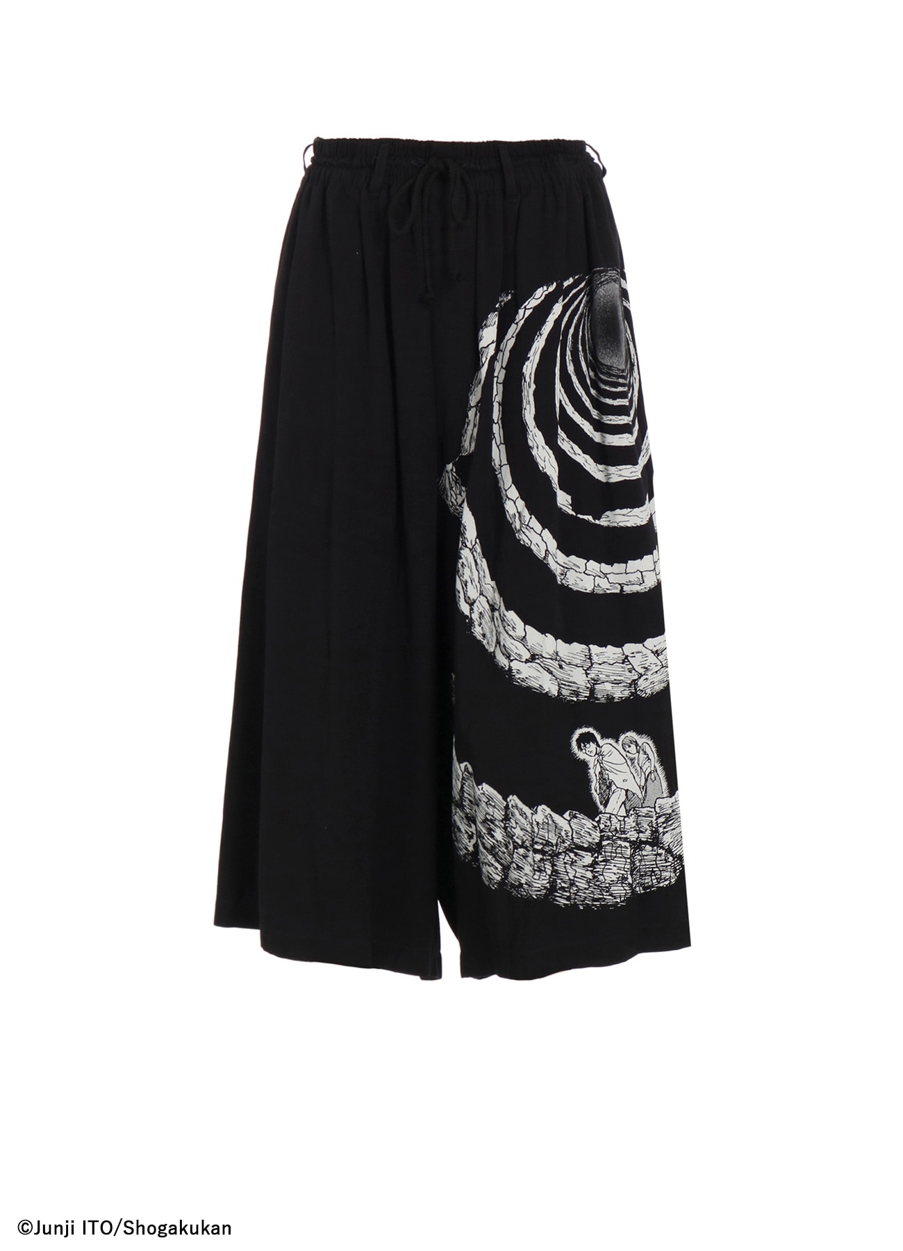 【11/5 12:00発売】S'YTE × Junji ITO -UZUMAKI- THE SPIRAL PRINTED CULOTTE PANTS