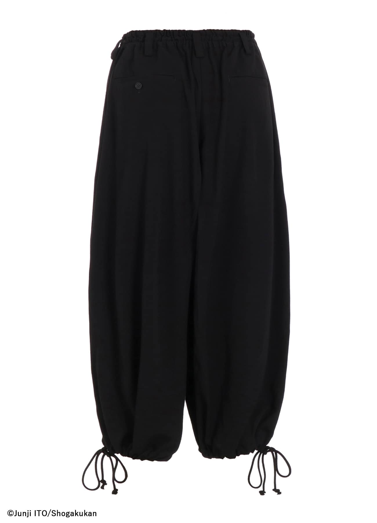 S'YTE × Junji ITO -UZUMAKI- UZUMAKI MOTIF EMBROIDERY HAKAMA BALLOON PANTS
