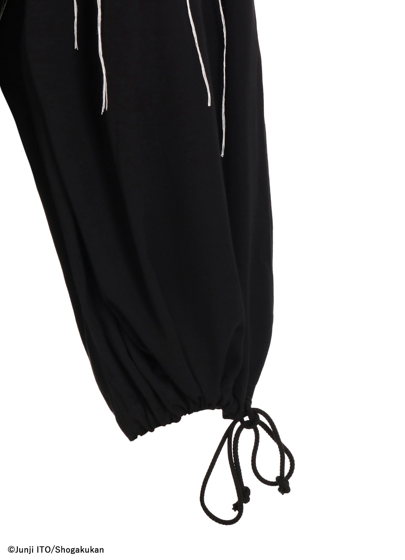 S'YTE × Junji ITO -UZUMAKI- UZUMAKI MOTIF EMBROIDERY HAKAMA BALLOON PANTS