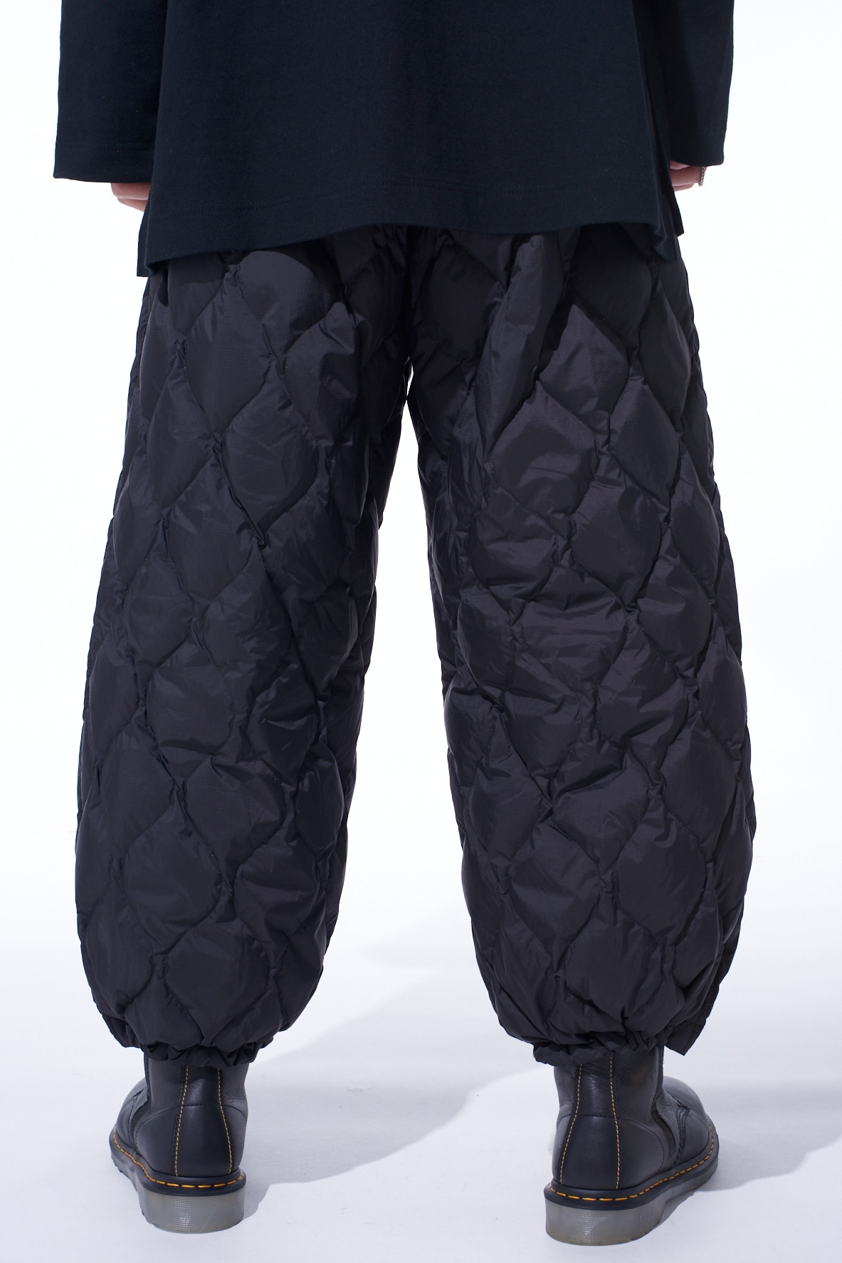 S'YTE X TAION ELASTIC-HEM QUILTED DOWN PANTS