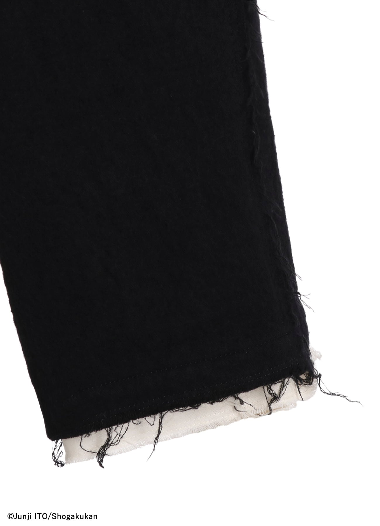 S'YTE × Junji ITO -UZUMAKI- KIRIE PRINTED WRAP SKIRT PANTS