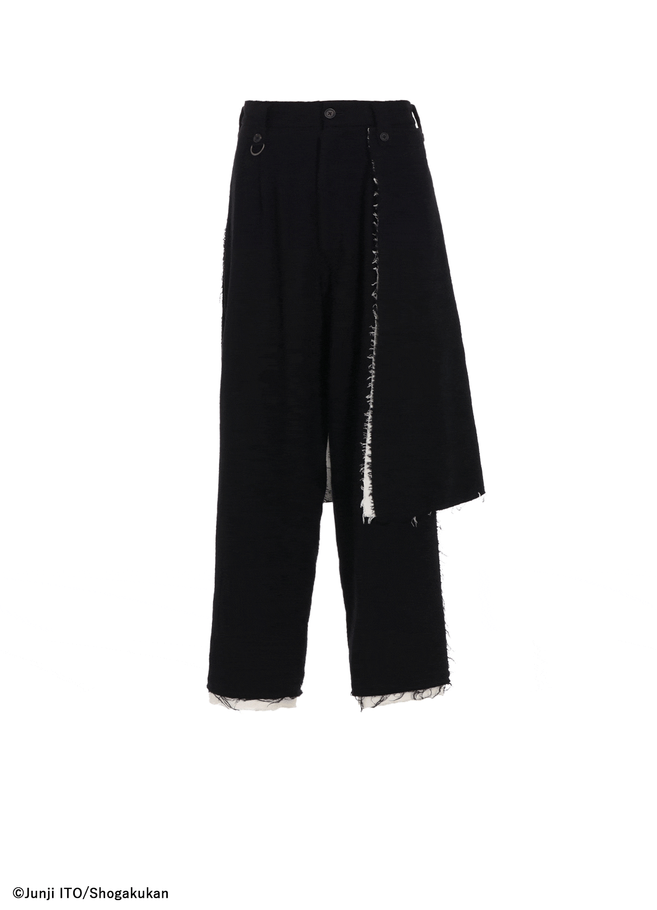 【11/5 12:00発売】S'YTE × Junji ITO -UZUMAKI- KIRIE PRINTED WRAP SKIRT PANTS