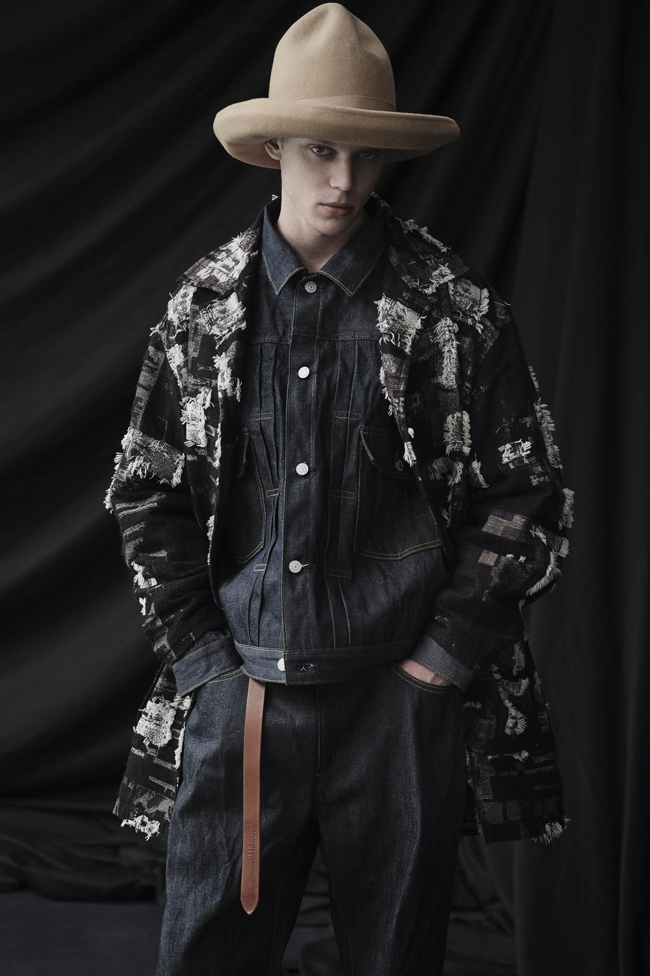 S'YTE × EDWIN RIGID SELVEDGE DENIM -TYPE 505Z-