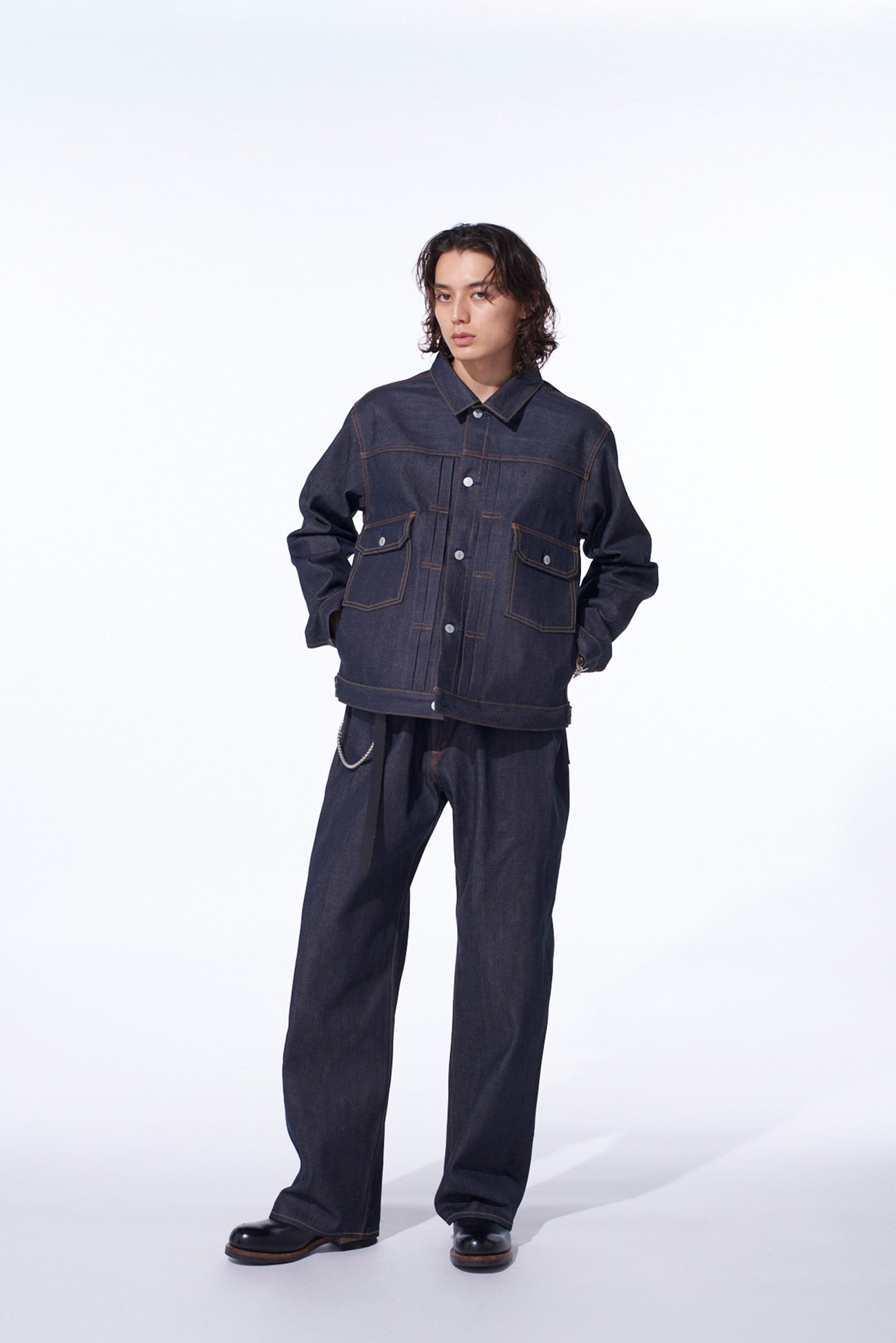 S'YTE × EDWIN RIGID SELVEDGE DENIM -TYPE 505Z-