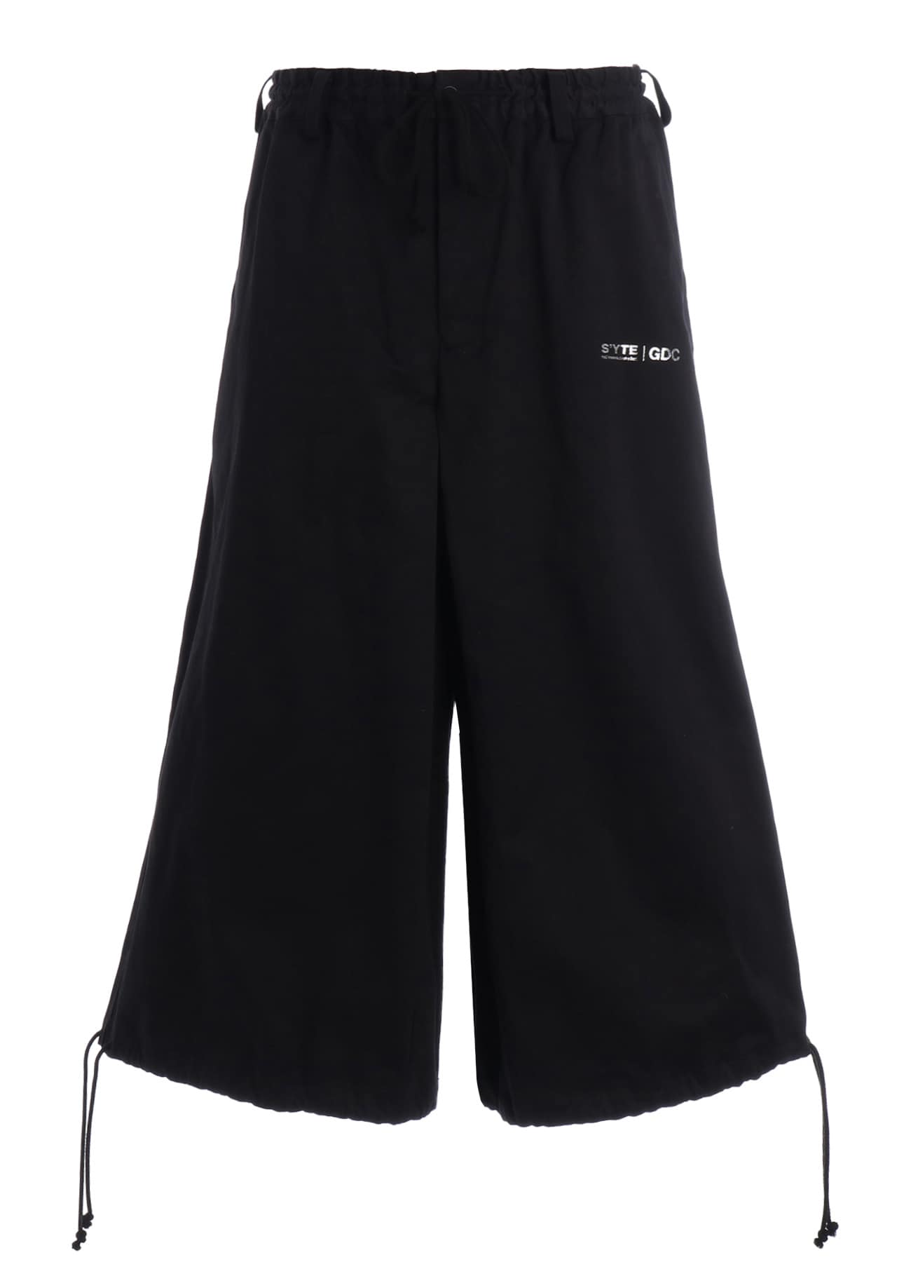 【2/19 12:00 Release】-S’YTE × GDC Collaborate Collection-WEPON CLOTH LOGO-PRINTED HAKAMA BALLOON PANTS