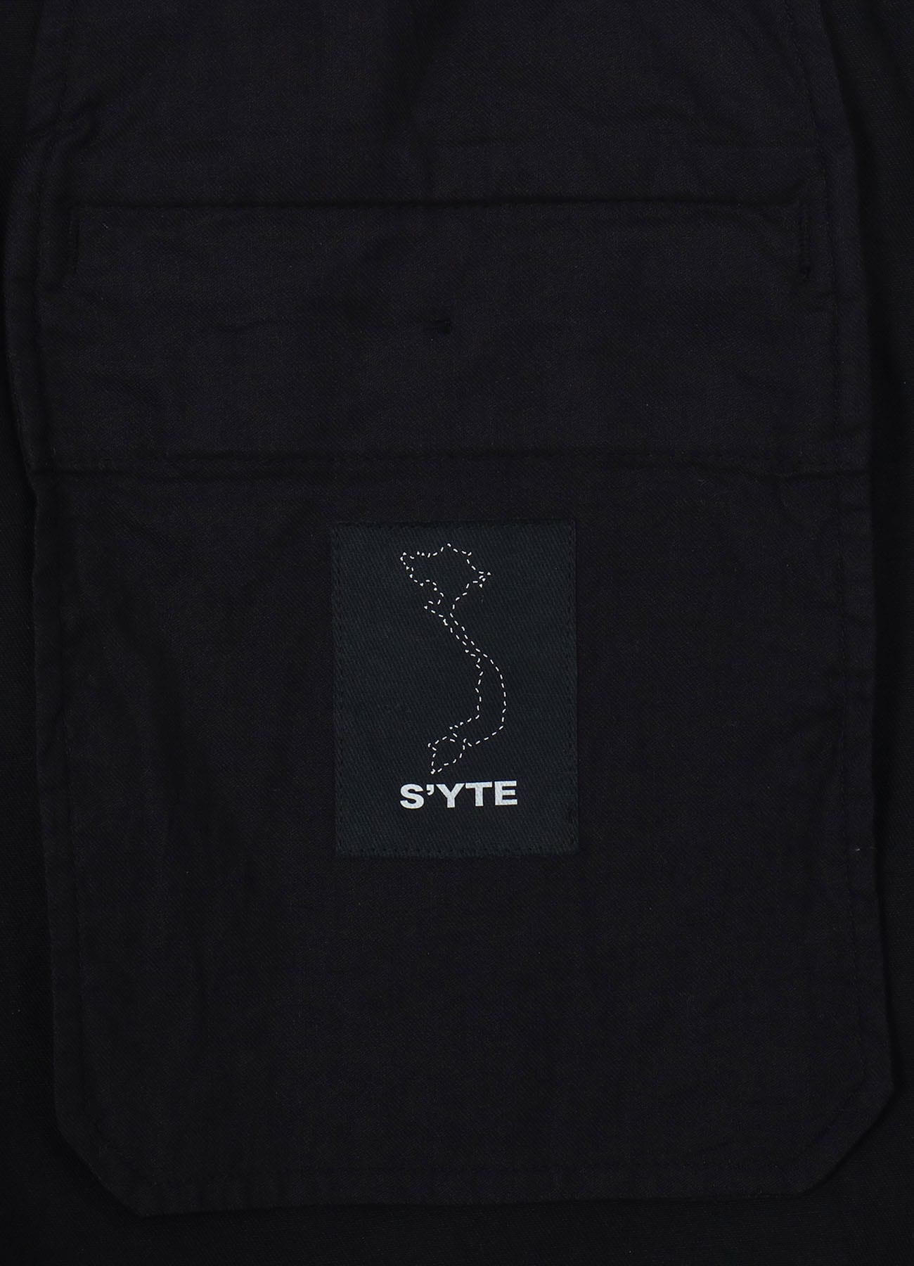 【2/19 12:00 Release】-S’YTE × GDC Collaborate Collection-WEPON CLOTH LOGO-PRINTED HAKAMA BALLOON PANTS
