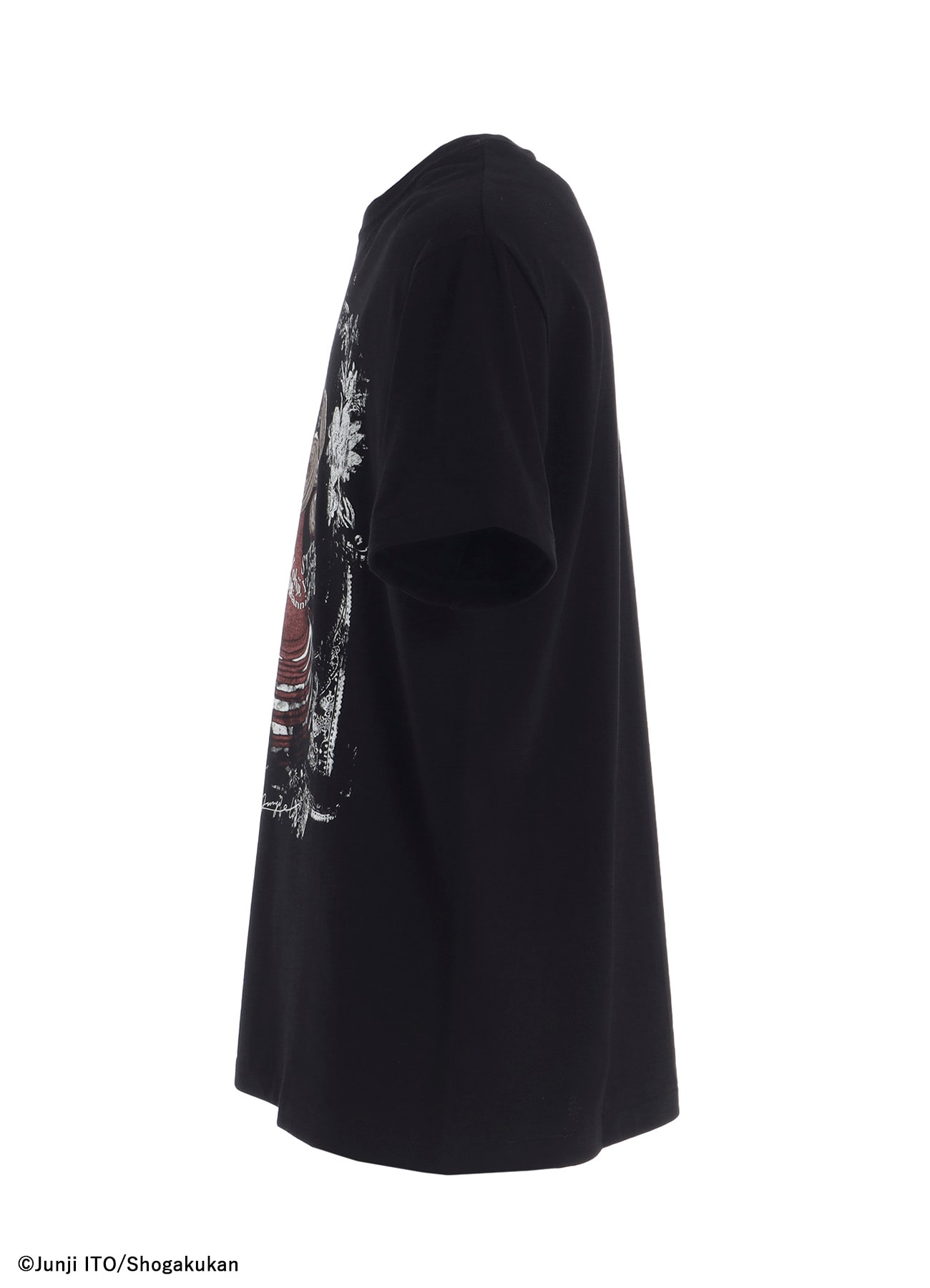 S'YTE × Junji ITO -UZUMAKI- KIRIE’S SPIRAL DRESS GRAPHIC T-SHIRT