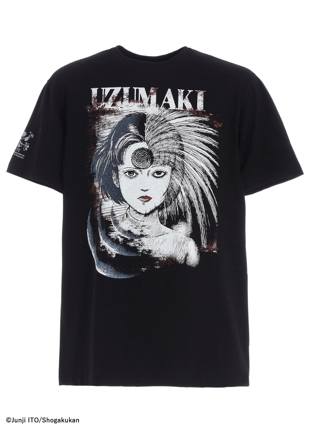 S'YTE × Junji ITO -UZUMAKI- AZAMI COLLAGE GRAPHIC T-SHIRT