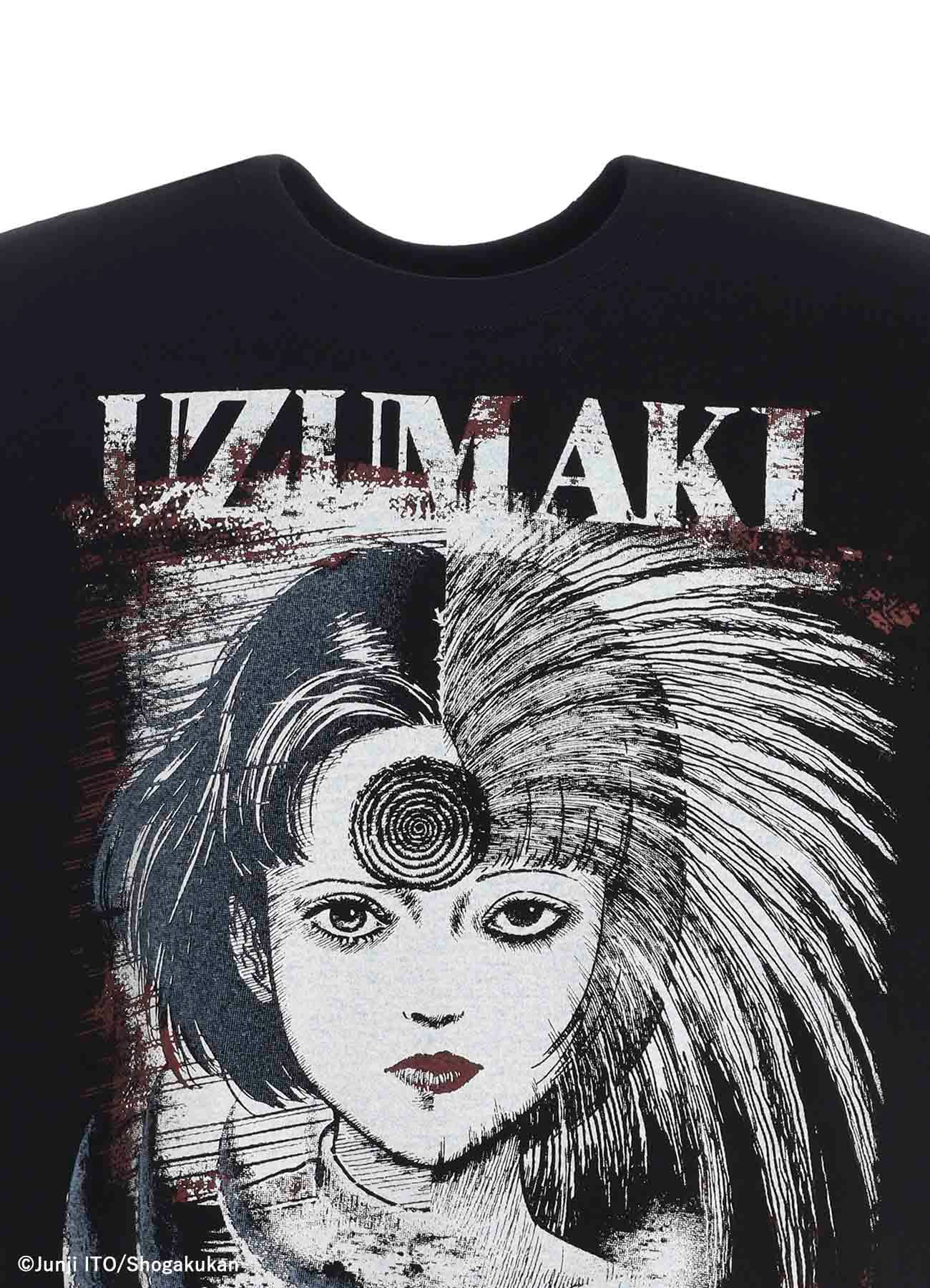 S'YTE × Junji ITO -UZUMAKI- AZAMI COLLAGE GRAPHIC T-SHIRT