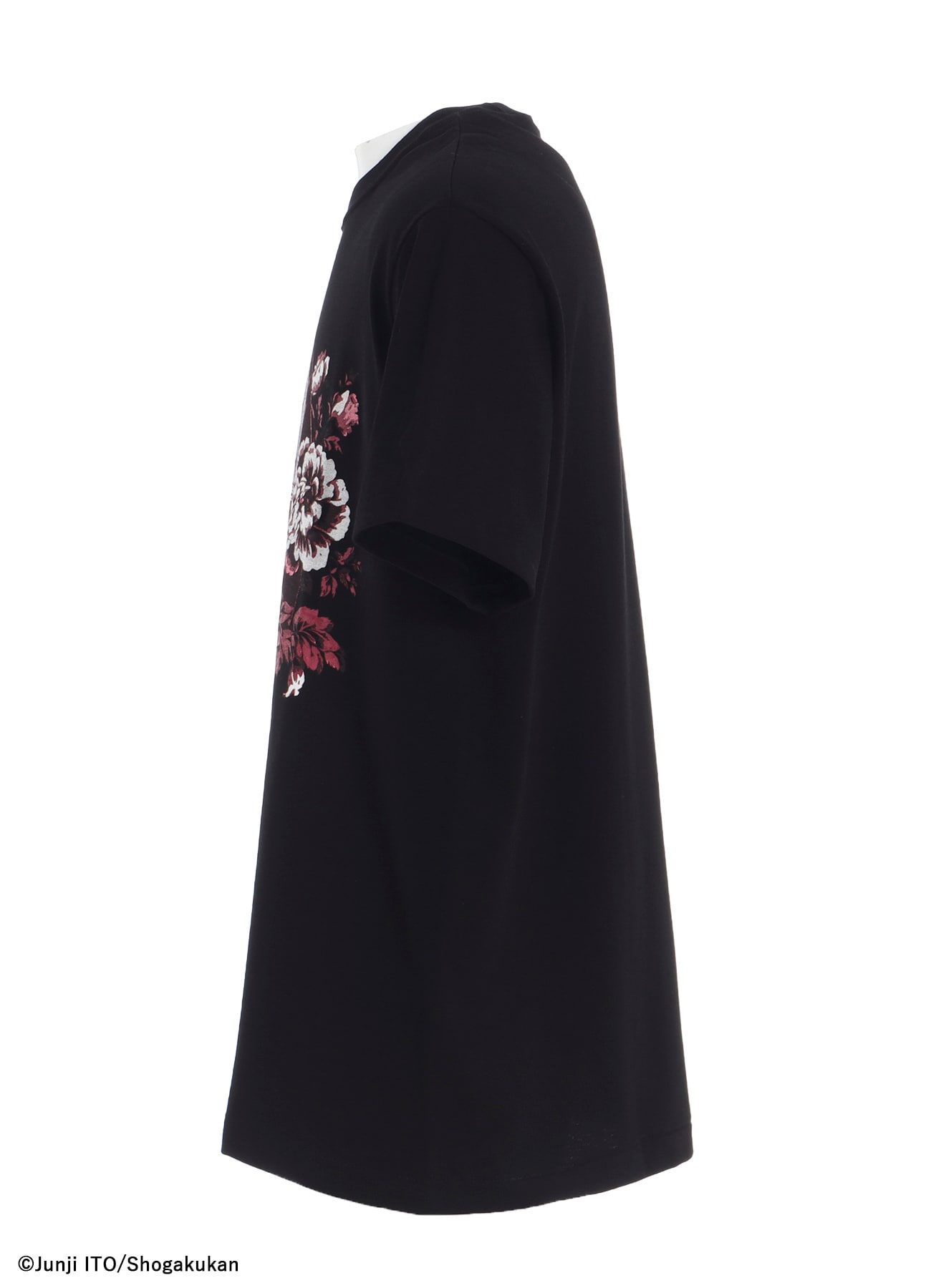 S'YTE × Junji ITO -UZUMAKI- FLOWER AND KIRIE GRAPHIC T-SHIRT