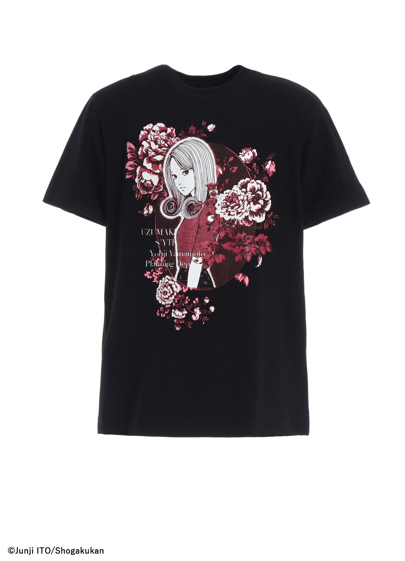 【11/5 12:00発売】S'YTE × Junji ITO -UZUMAKI- FLOWER AND KIRIE GRAPHIC T-SHIRT
