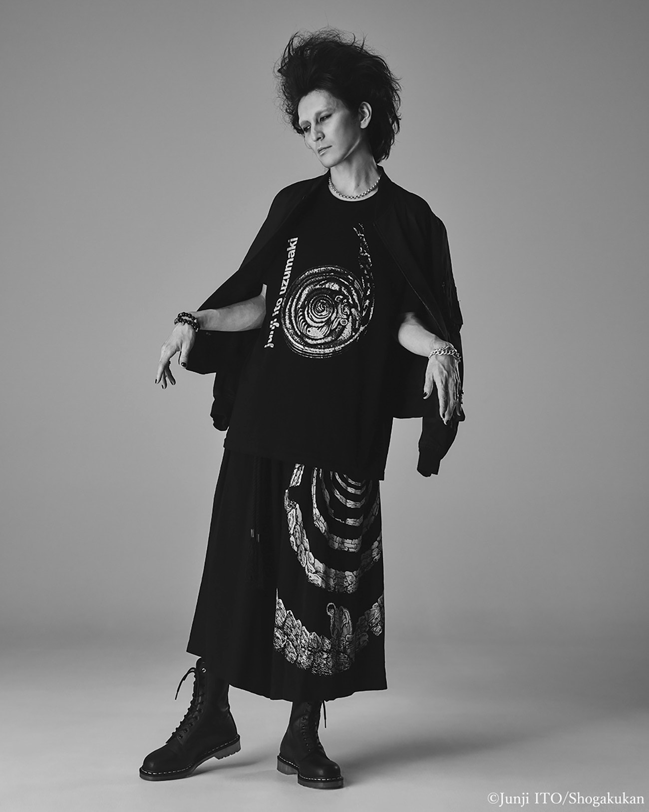 【11/5 12:00発売】S'YTE × Junji ITO -UZUMAKI- THE SPIRAL GRAPHIC T-SHIRT