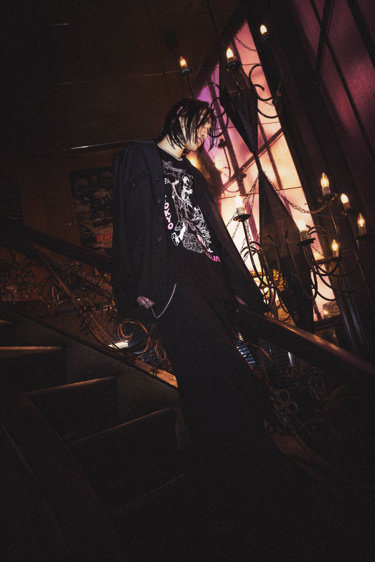 【KUME 90th Anniversary Across the River】Hokusai × Love Guitar Tokyo Calling T-shirt