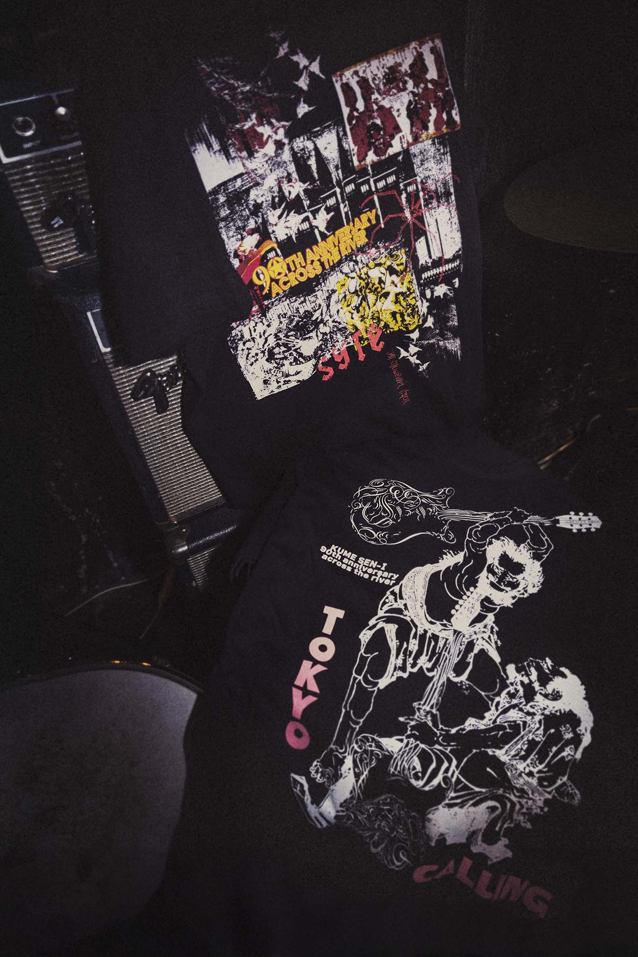 【KUME 90th Anniversary Across the River】 Hokusai × oi by Hypnosis hommage T-shirt