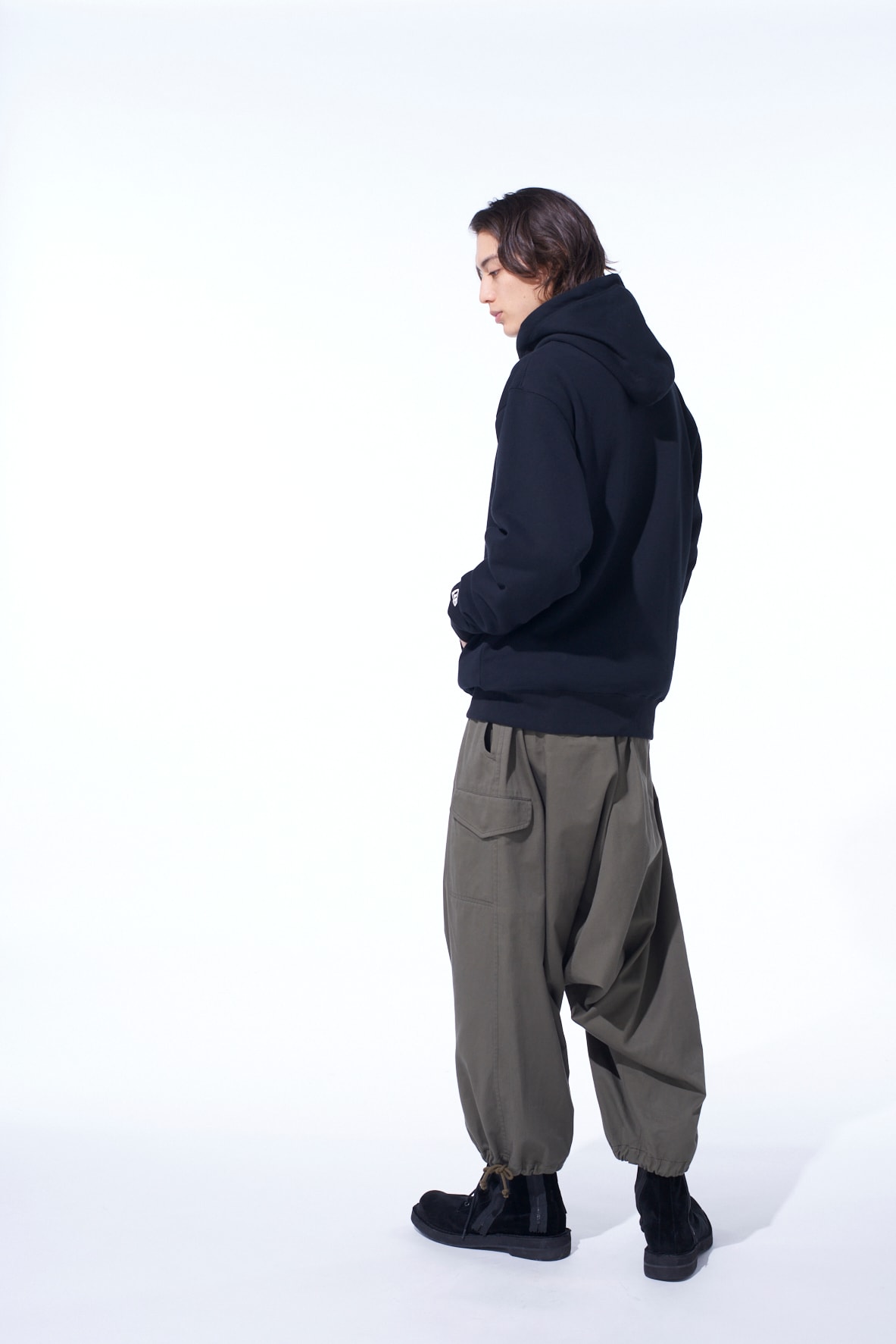 S'YTE × New Era LOGO PULLOVER HOODIE