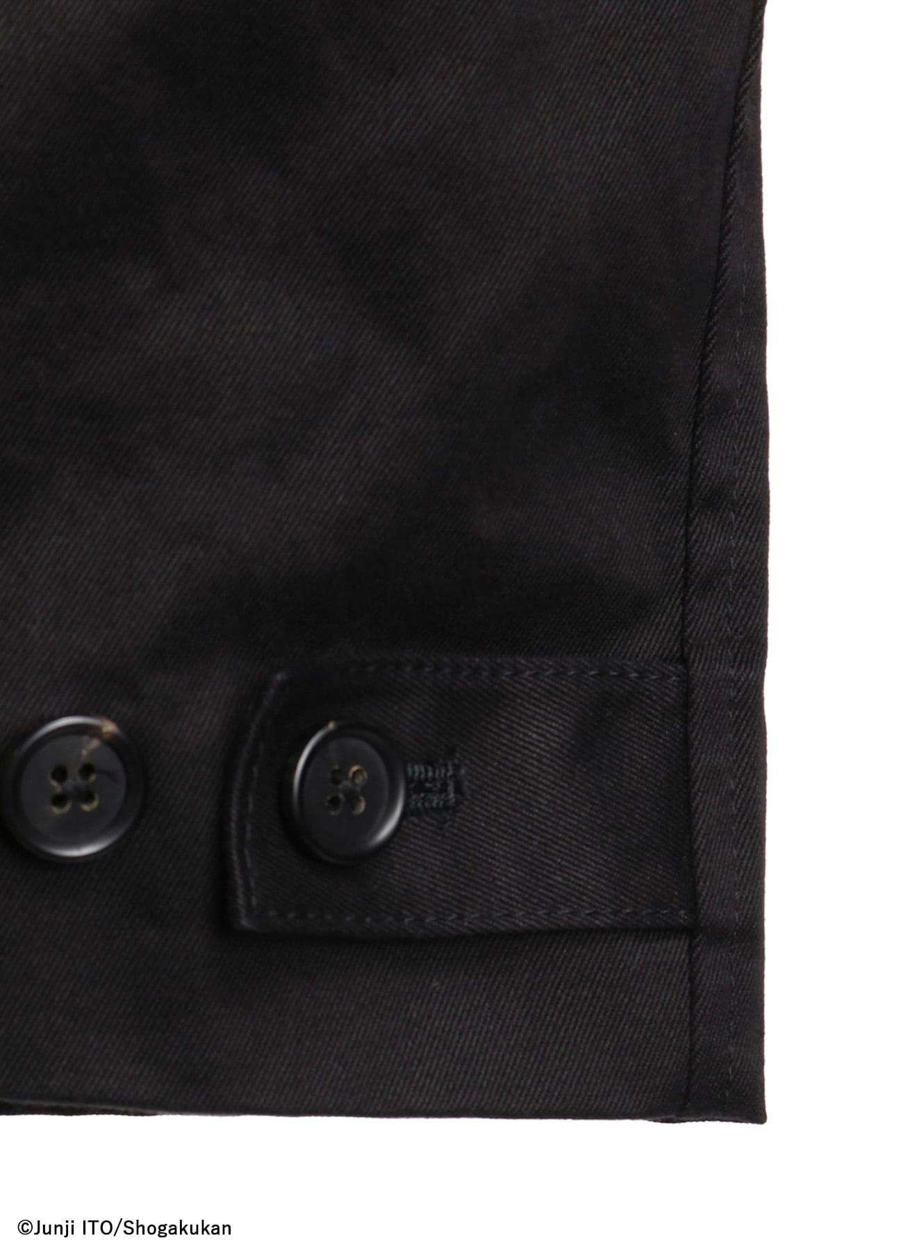 S'YTE × Junji ITO -UZUMAKI- KIRIE EMBROIDERY ZIPPER BLOUSON