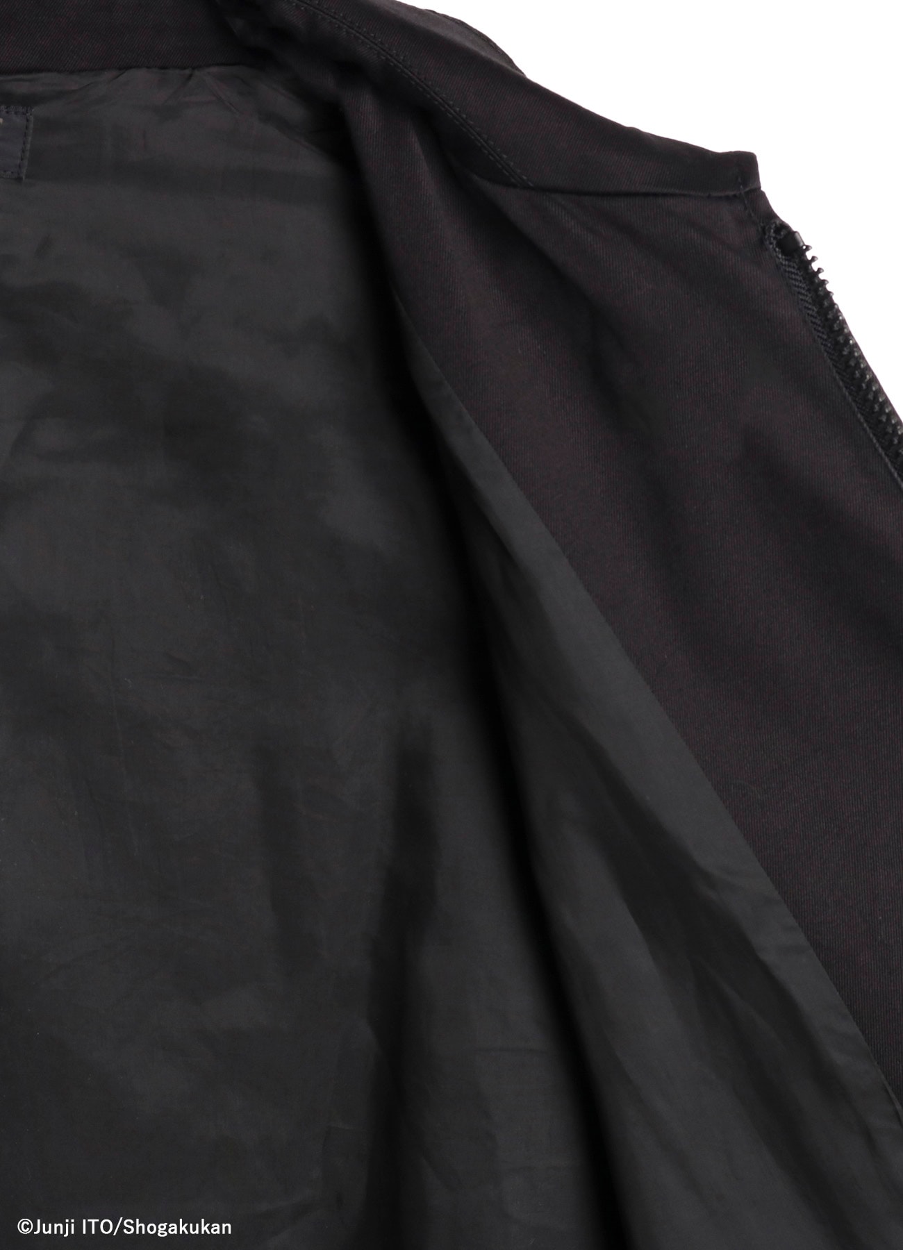 S'YTE × Junji ITO -UZUMAKI- KIRIE EMBROIDERY ZIPPER BLOUSON