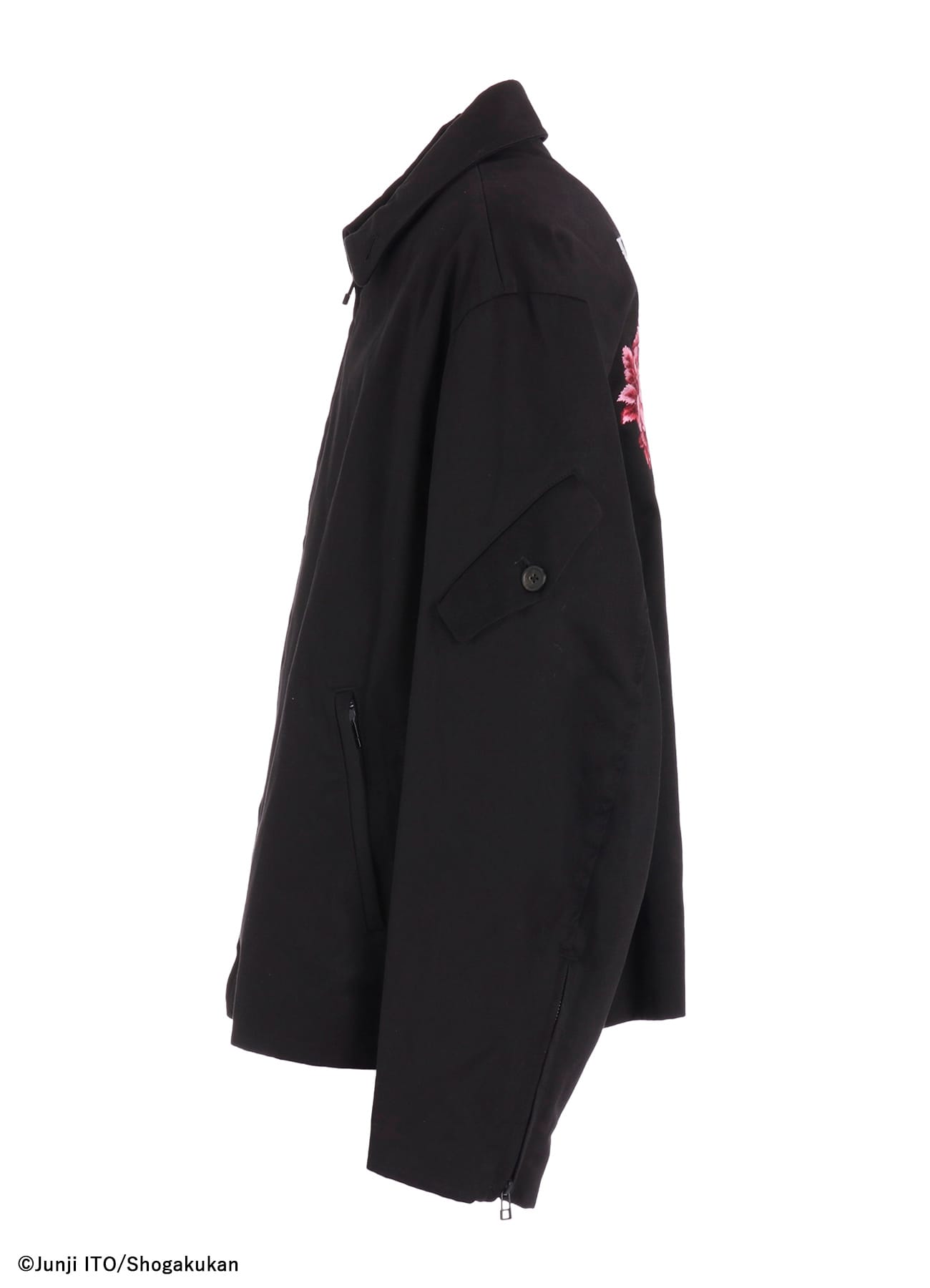 【11/5 12:00発売】S'YTE × Junji ITO -UZUMAKI- KIRIE EMBROIDERY ZIPPER BLOUSON