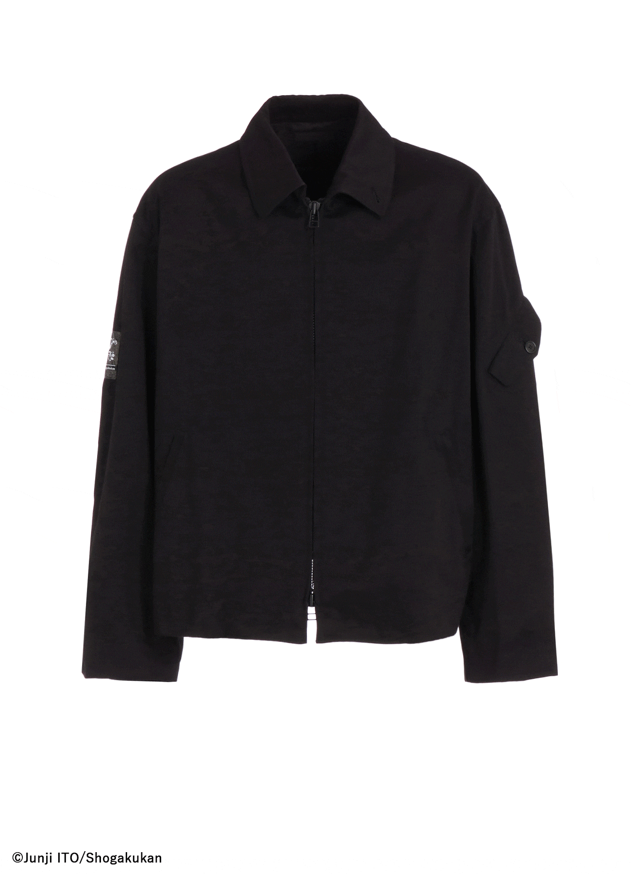 【11/5 12:00発売】S'YTE × Junji ITO -UZUMAKI- KIRIE EMBROIDERY ZIPPER BLOUSON