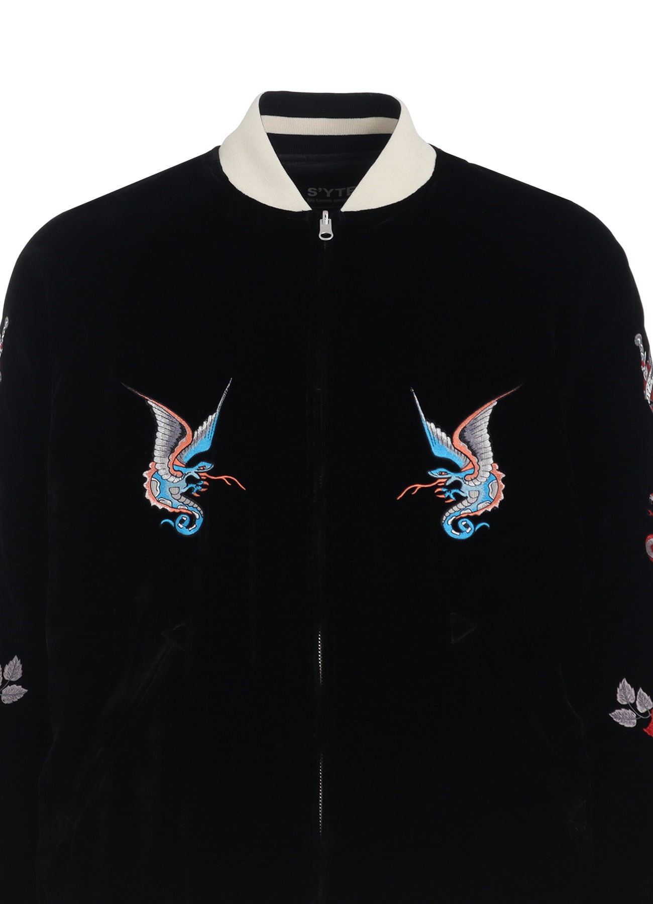 【11/20 12:00 Release】S'YTE X TAION EMBROIDERY QUILTED DOWN REVERSIBLE BOMBER JACKET