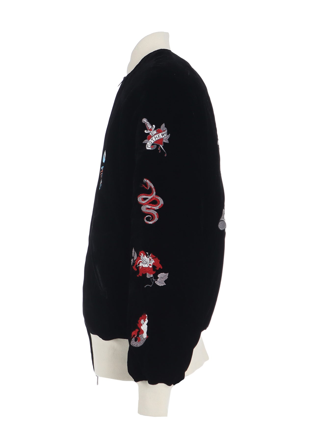 【11/20 12:00 Release】S'YTE X TAION EMBROIDERY QUILTED DOWN REVERSIBLE BOMBER JACKET