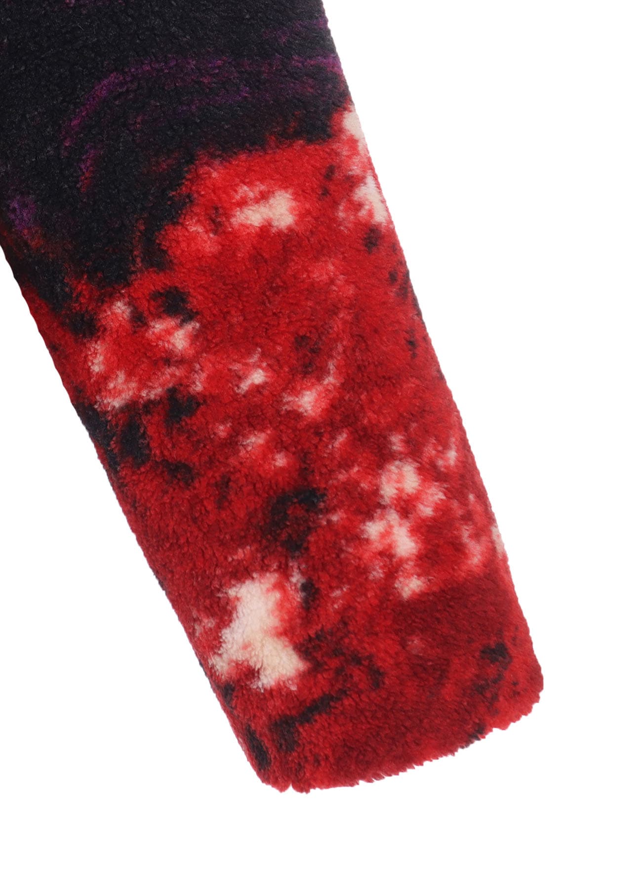 【11/20 12:00 Release】S'YTE X TAION REVERSIBLE QUILTED RED PRINTED FLEECE JACKET