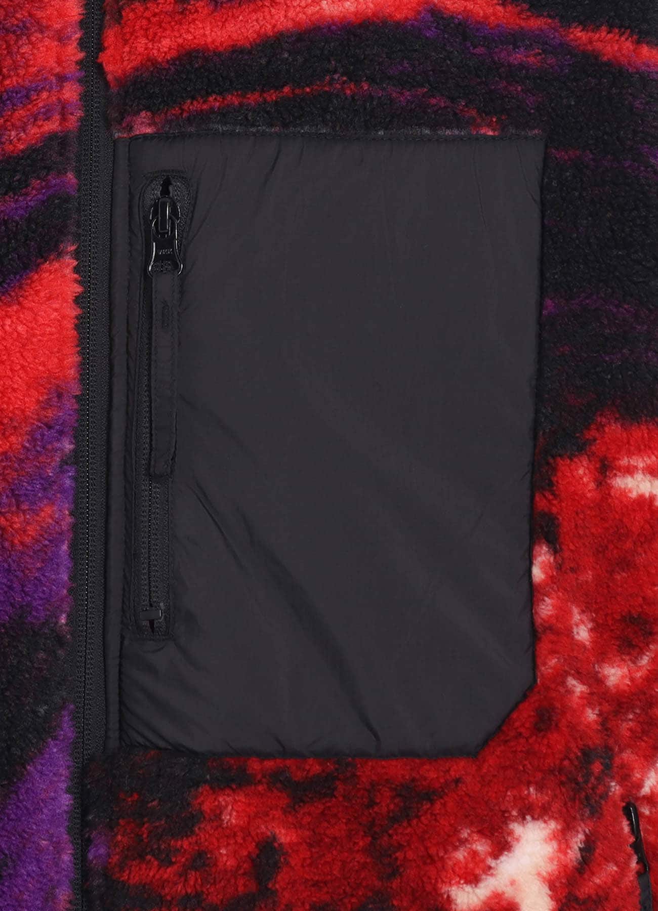 【11/20 12:00 Release】S'YTE X TAION REVERSIBLE QUILTED RED PRINTED FLEECE JACKET