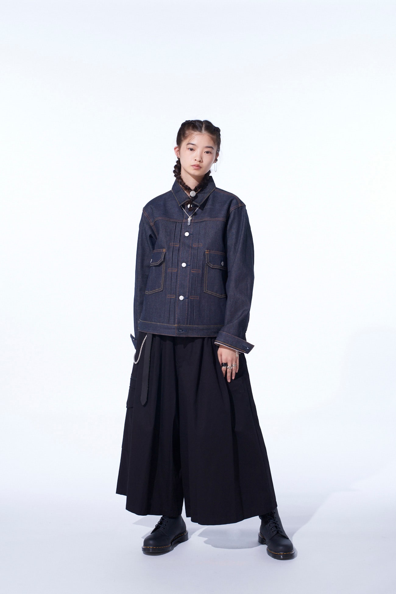 S'YTE × EDWIN RIGID SELVEDGE DENIM TRACKER JACKET -TYPE 505ZX-