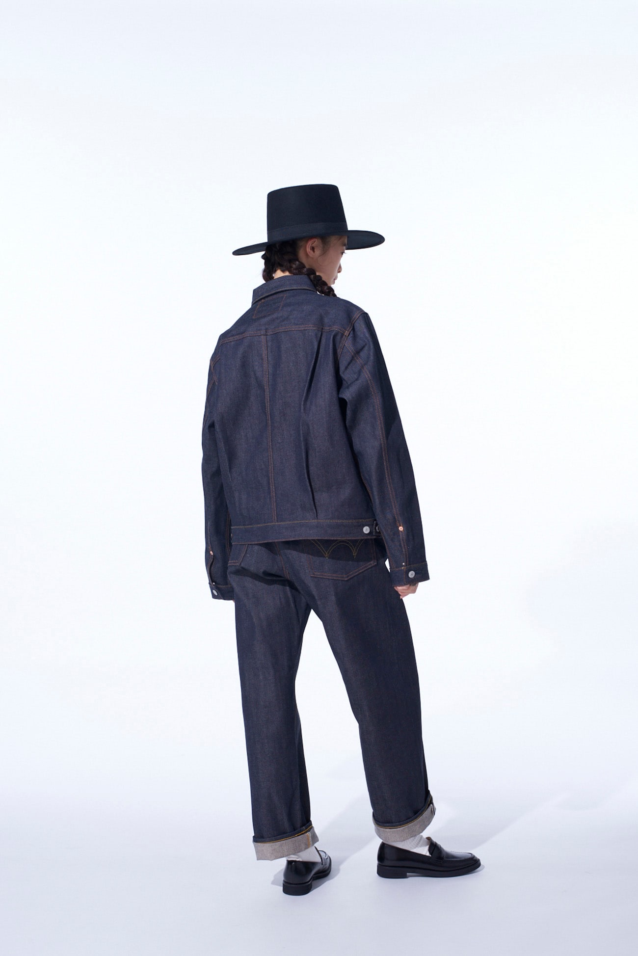 S'YTE × EDWIN RIGID SELVEDGE DENIM TRACKER JACKET -TYPE 505ZX-
