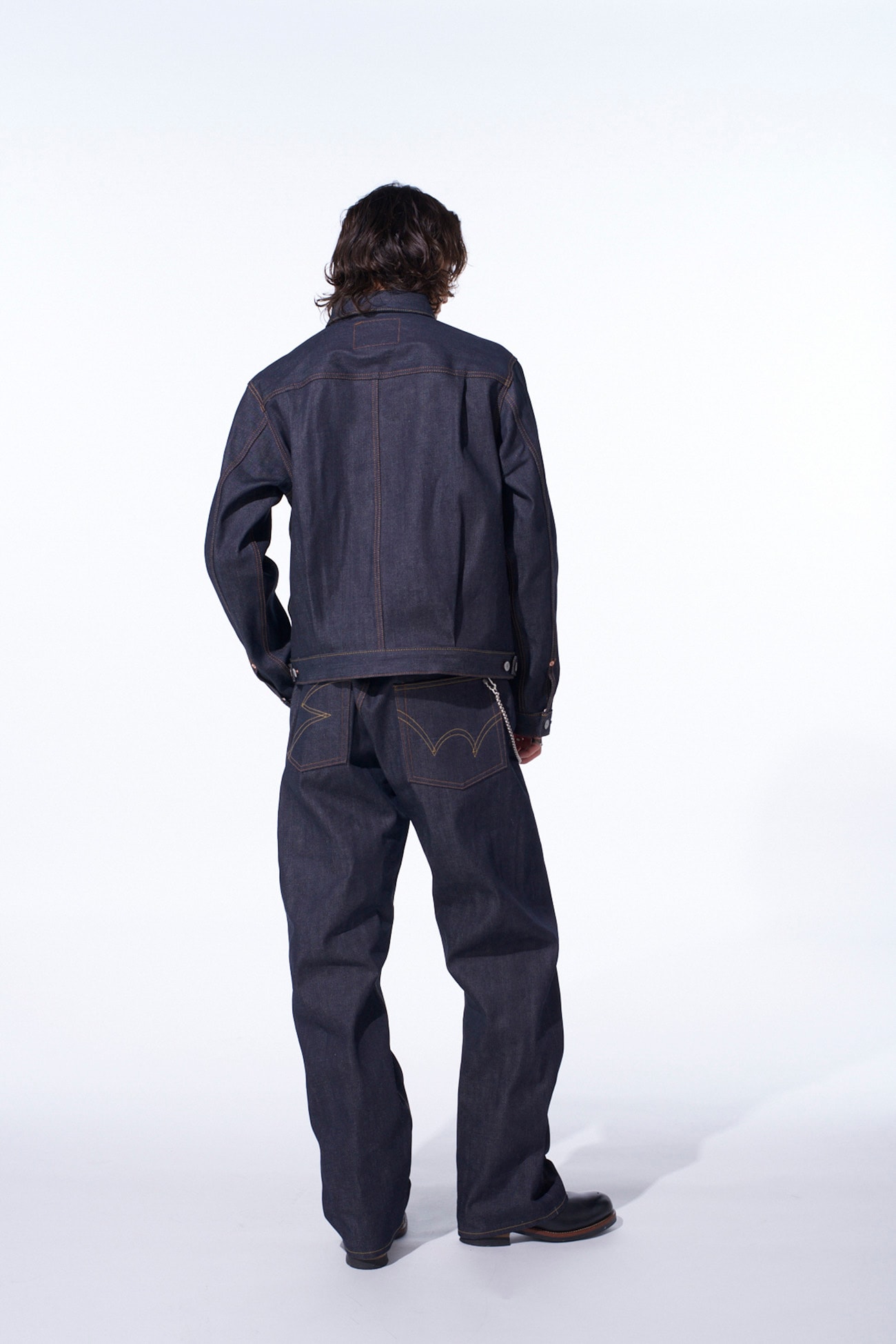 S'YTE × EDWIN RIGID SELVEDGE DENIM TRACKER JACKET -TYPE 505ZX-