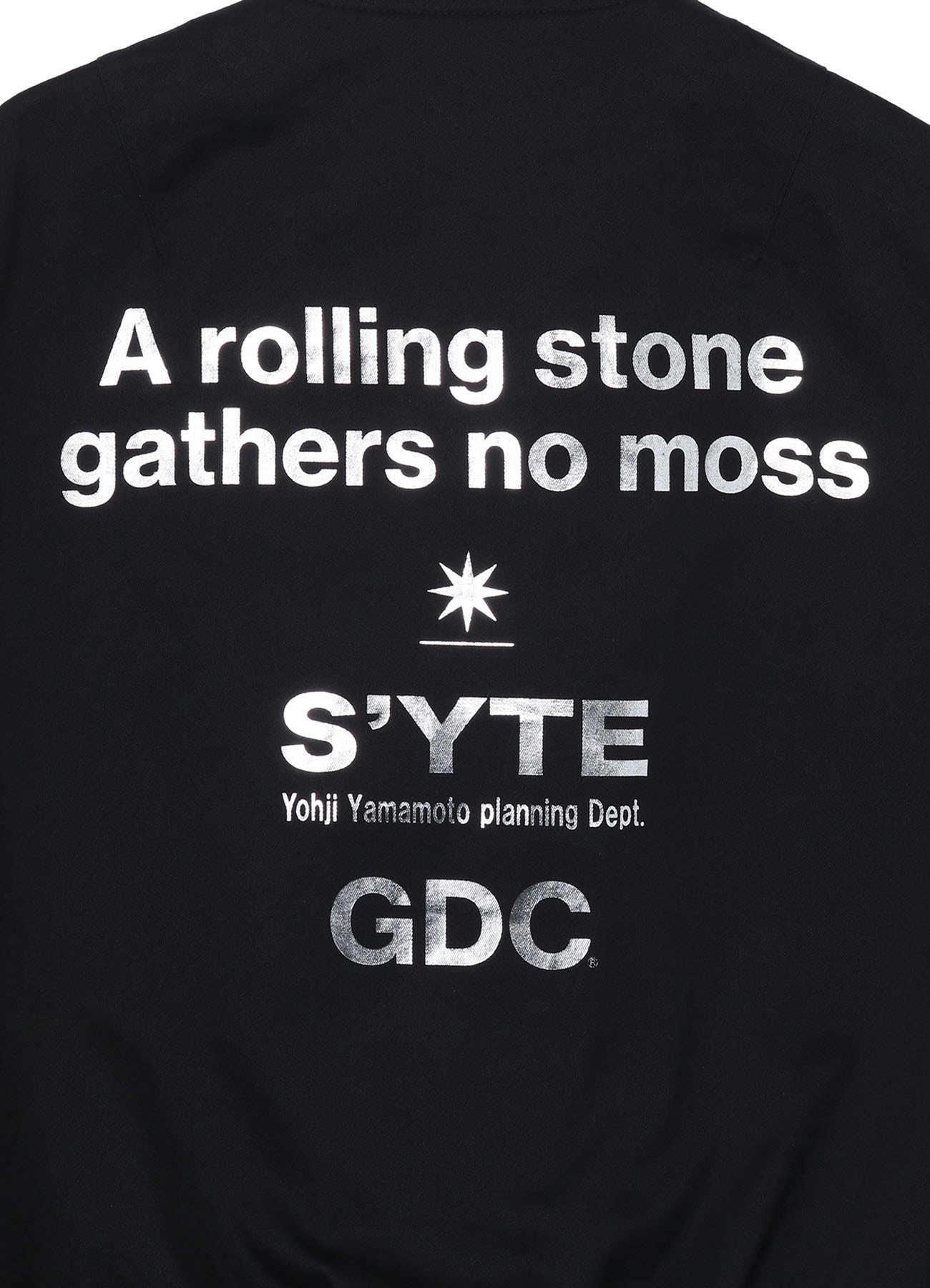 【2/19 12:00 Release】-S’YTE × GDC Collaborate Collection-WEPON CLOTH LOGO-PRINTED BOMBER JACKET