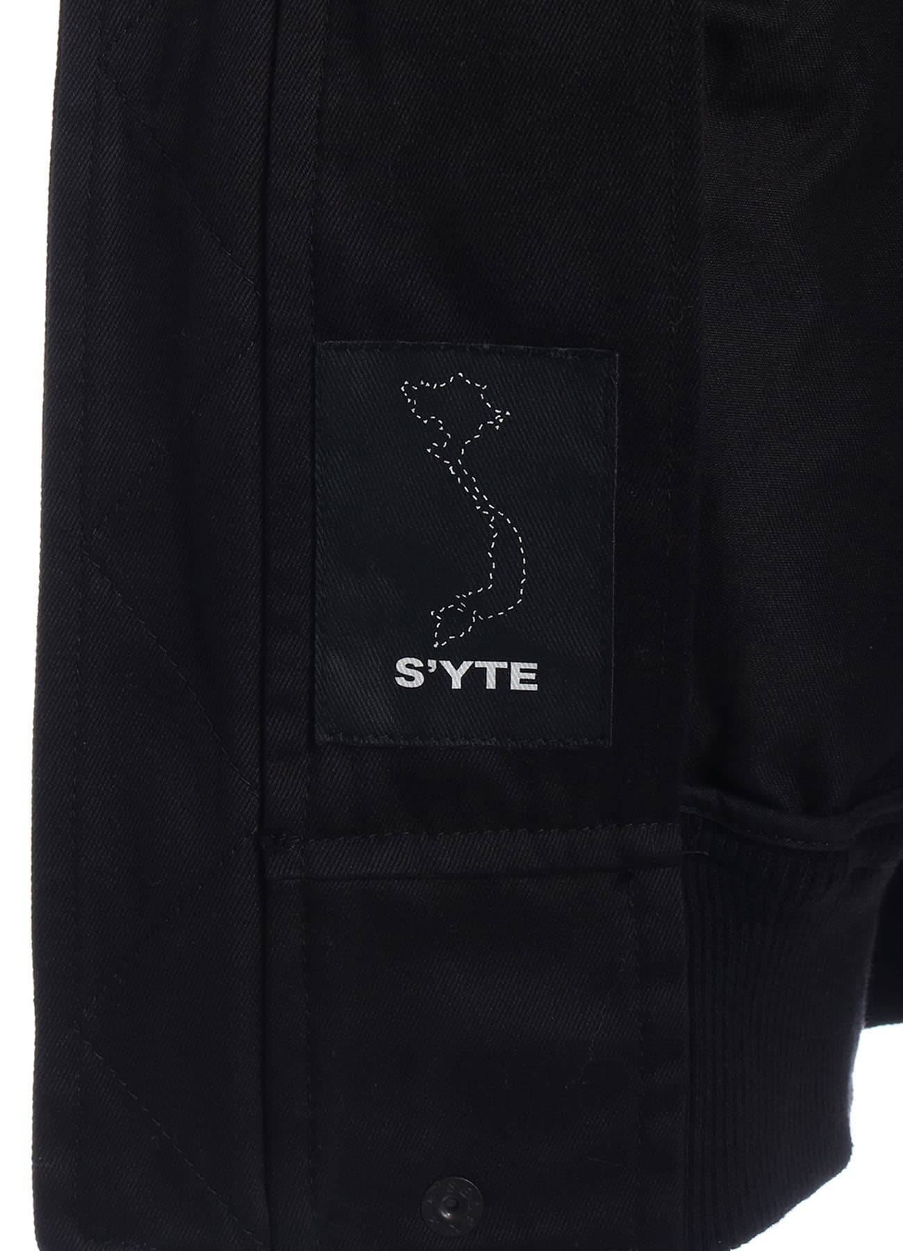 【2/19 12:00 Release】-S’YTE × GDC Collaborate Collection-WEPON CLOTH LOGO-PRINTED BOMBER JACKET