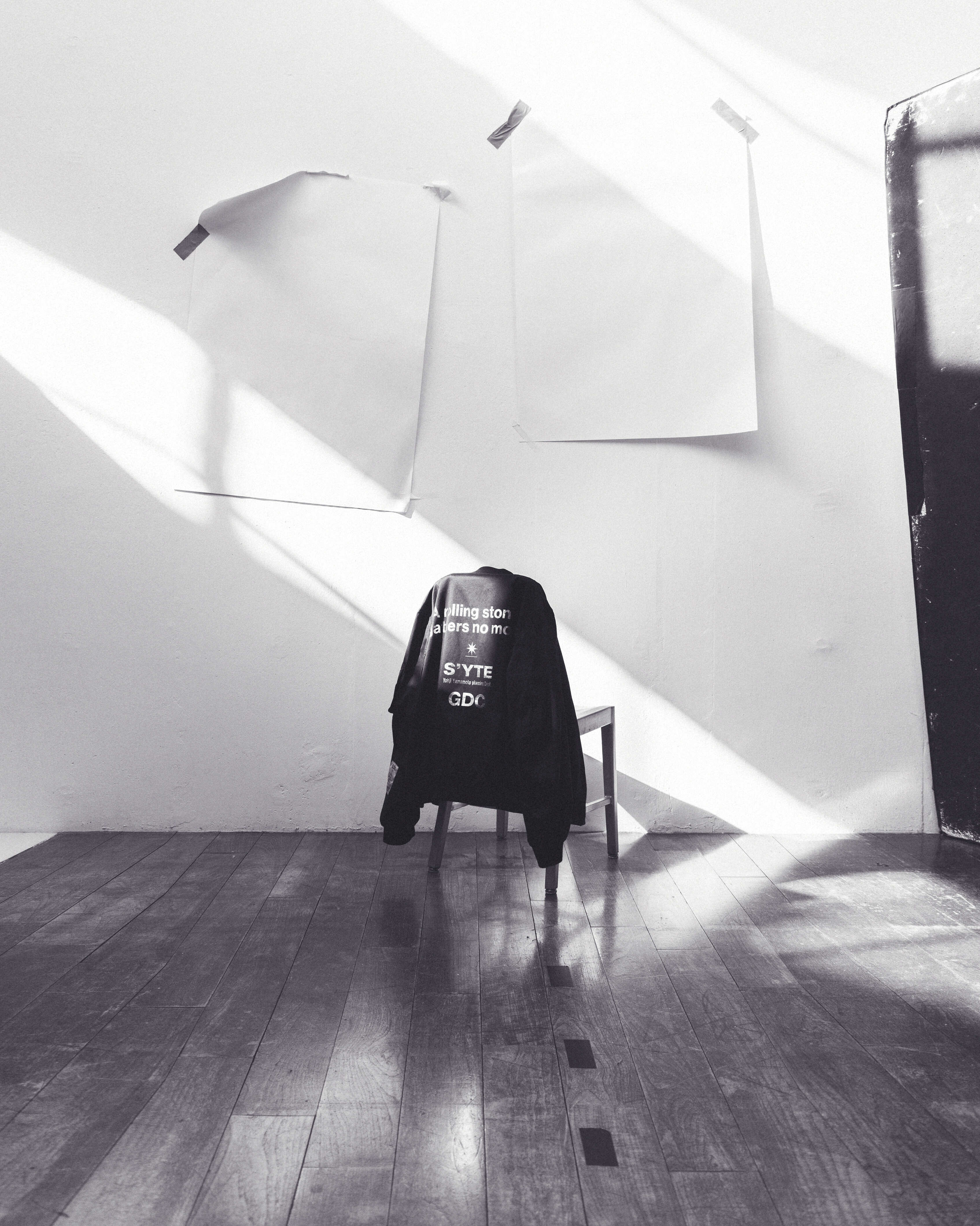 【2/19 12:00 Release】-S’YTE × GDC Collaborate Collection-WEPON CLOTH LOGO-PRINTED BOMBER JACKET