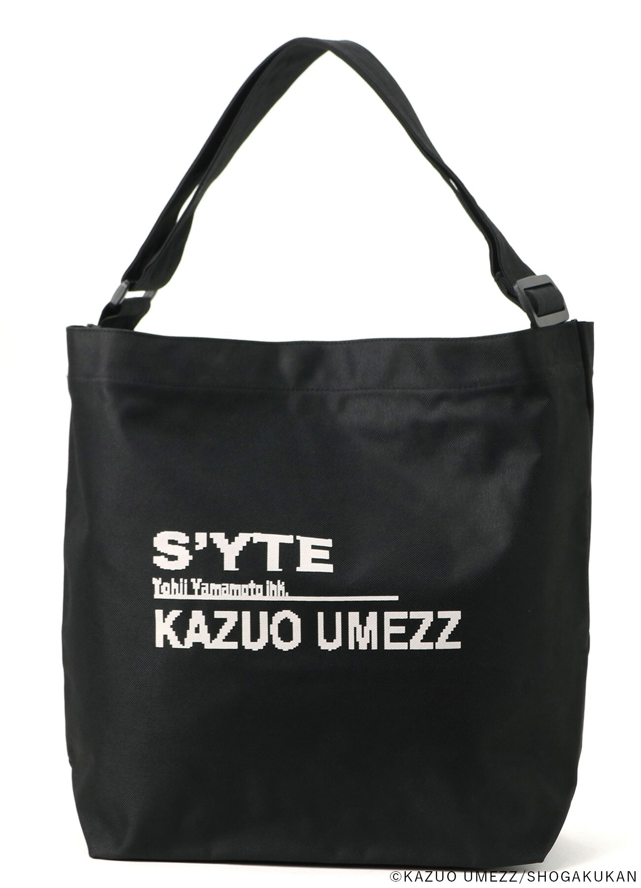 S'YTExKAZUO UMEZZ-MY NAME IS SHINGO- SHOULDER BAG WITH PRINTED 