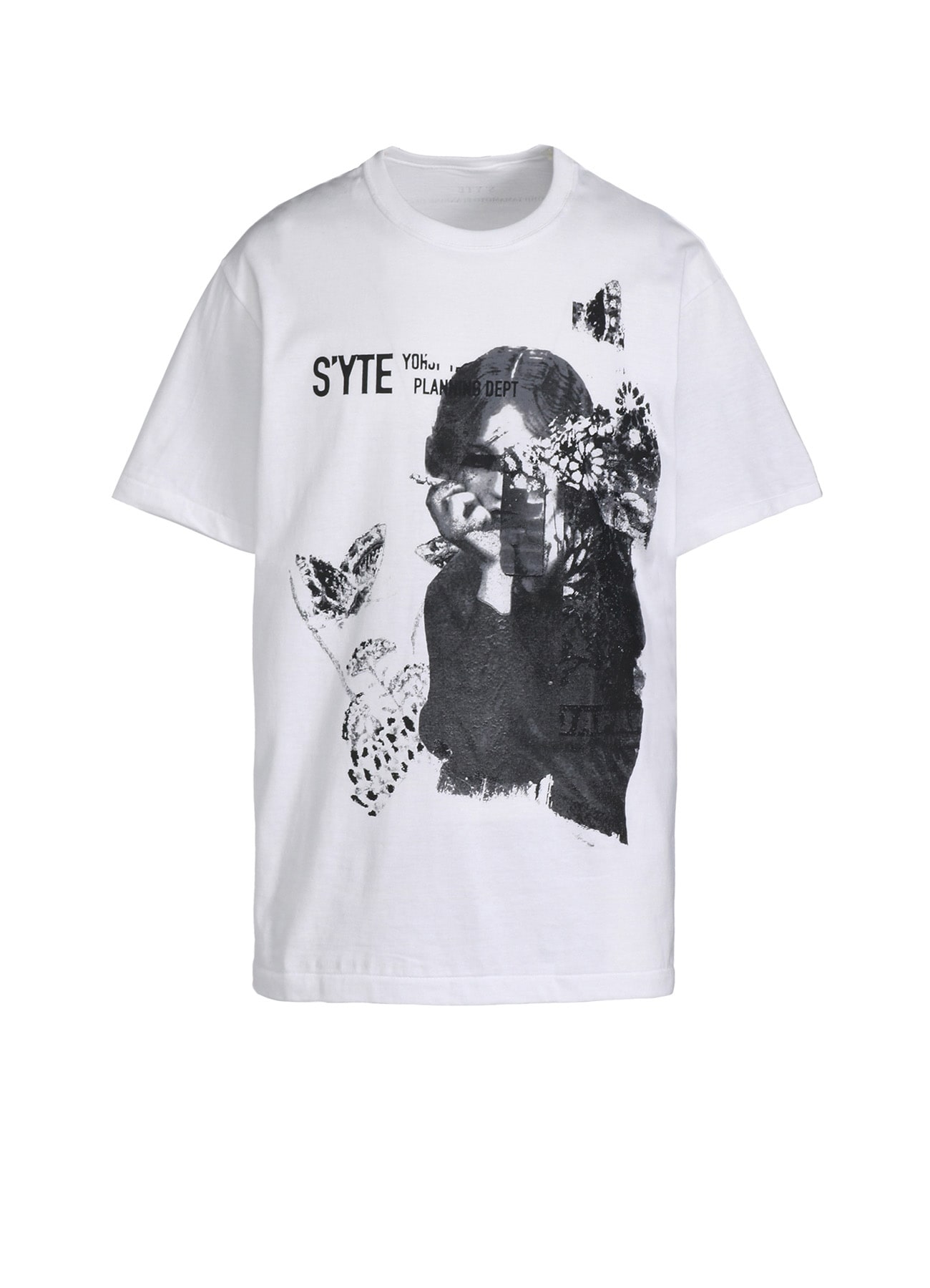 "CIGARETTES AND BUTTERFLIES" GRAPHIC T-SHIRT