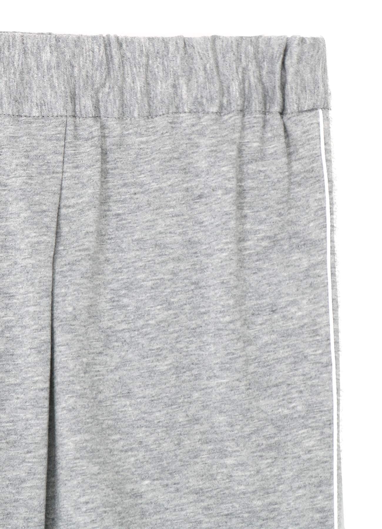 30/1 ORGANIC COTTON JERSEY PANTS (M)(M Top Gray): Y's for living 