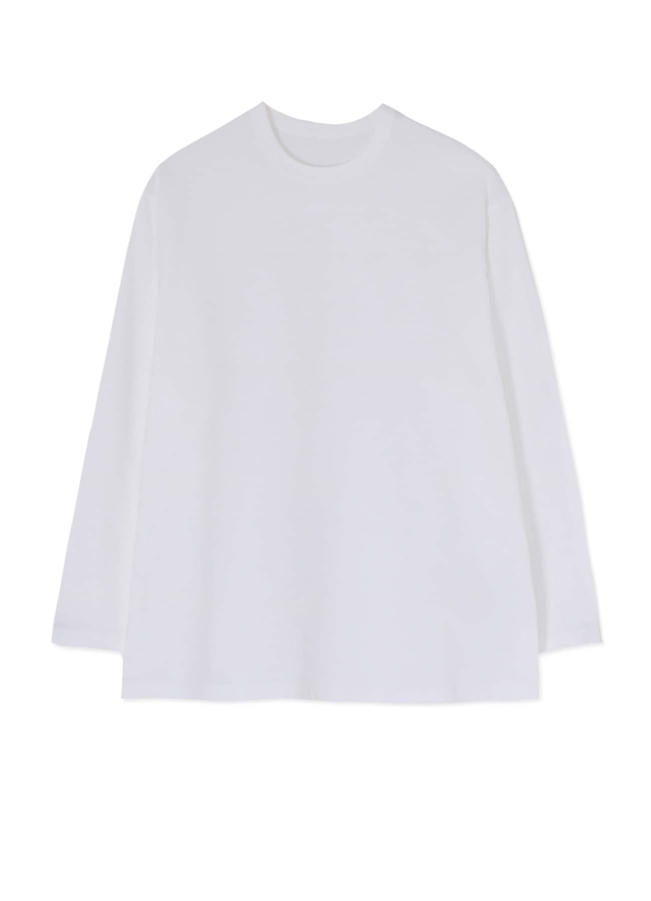 40/2 COTTON JERSEY LONG SLEEVE SHIRT (M)(M White): Y's for 