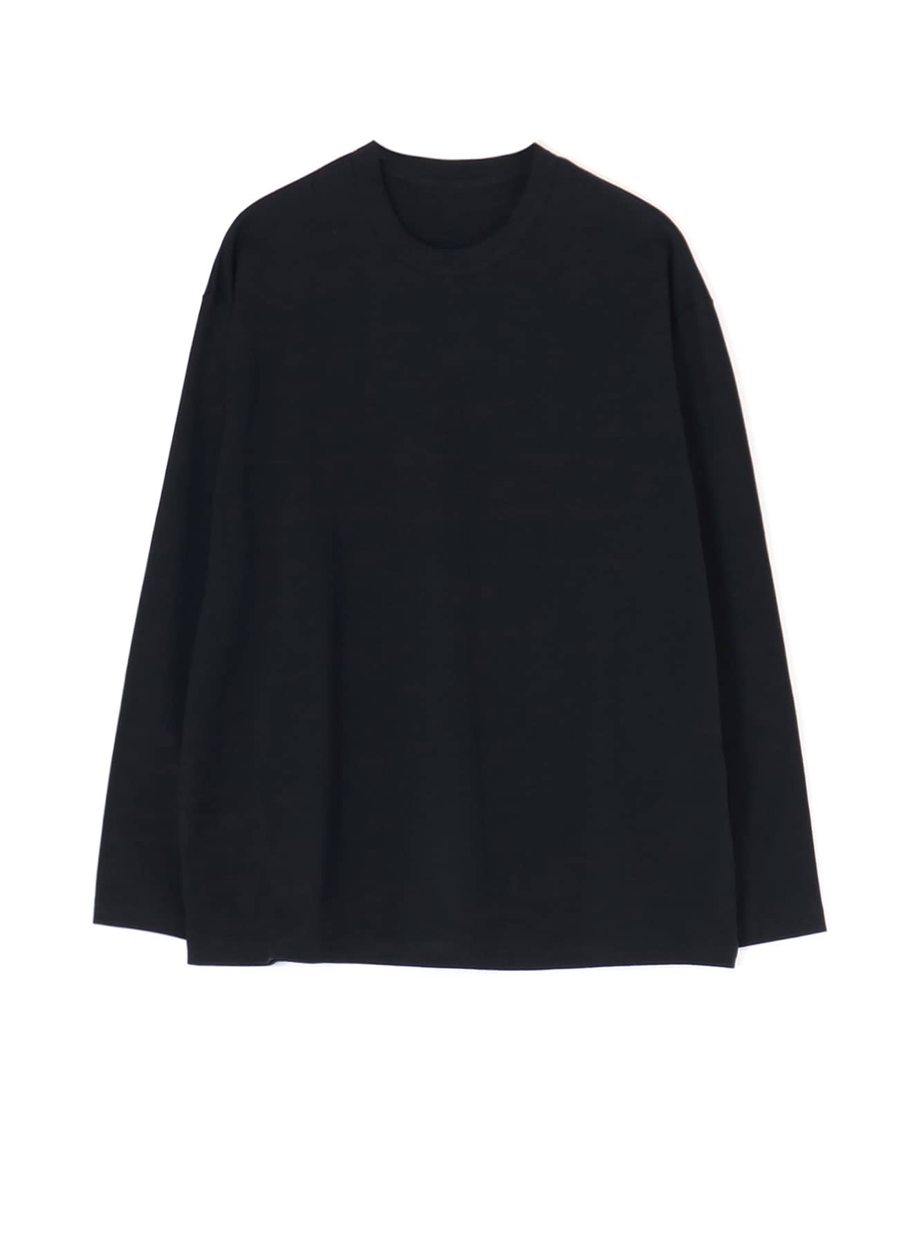 40/2 COTTON JERSEY LONG SLEEVE SHIRT (L)(L Black): Y's for 