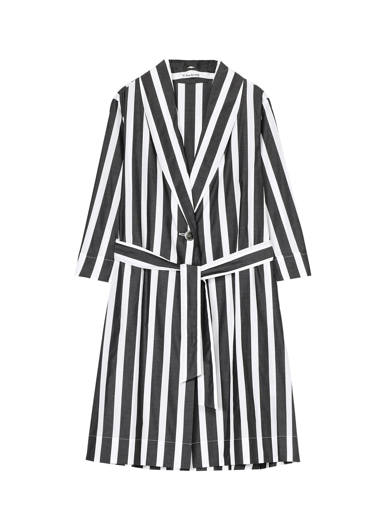 WIDE STRIPE GOWN