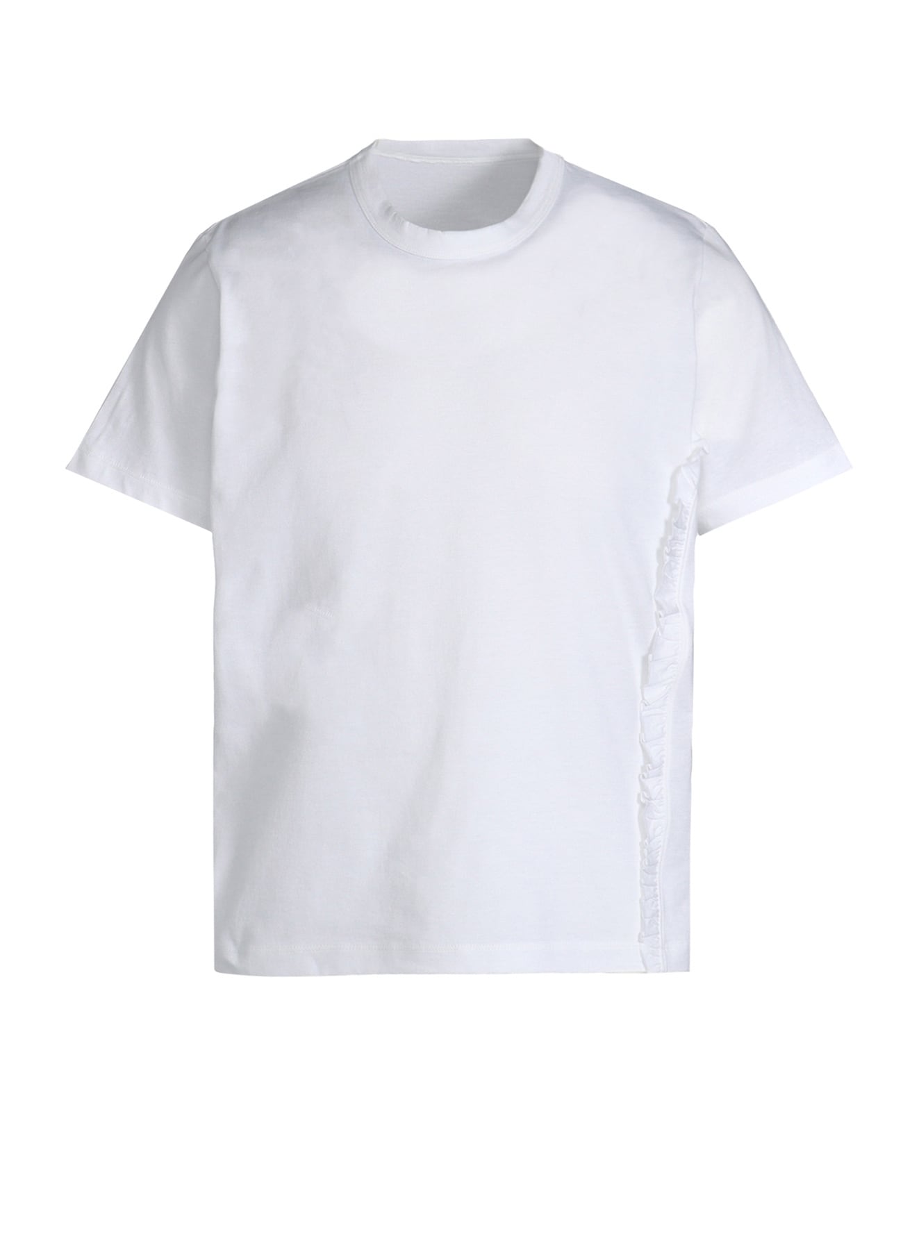 COTTON JERSEY FRILL T-SHIRTS(FREE SIZE White): Y's for living｜THE 