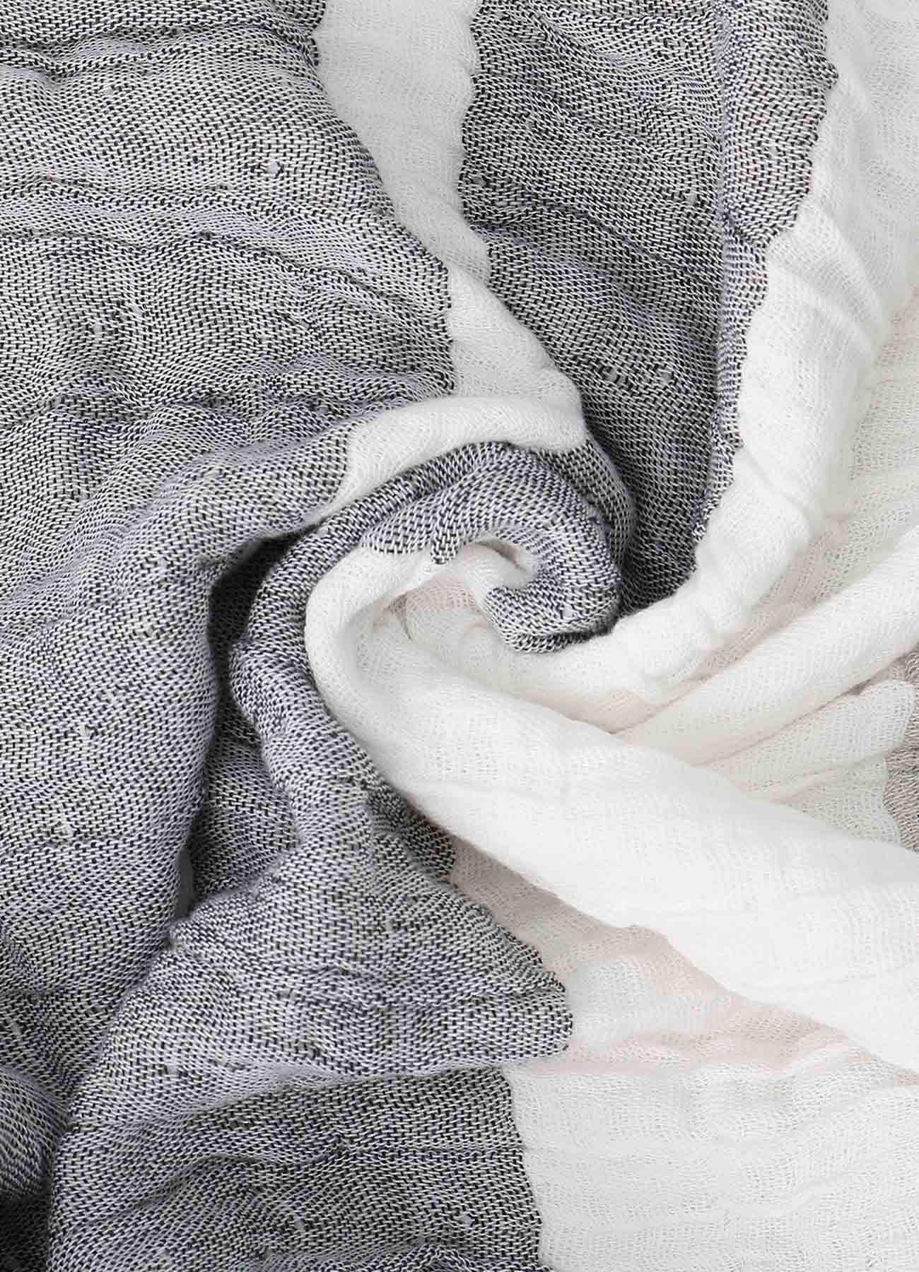 COTTON LINEN SHIRRING KET