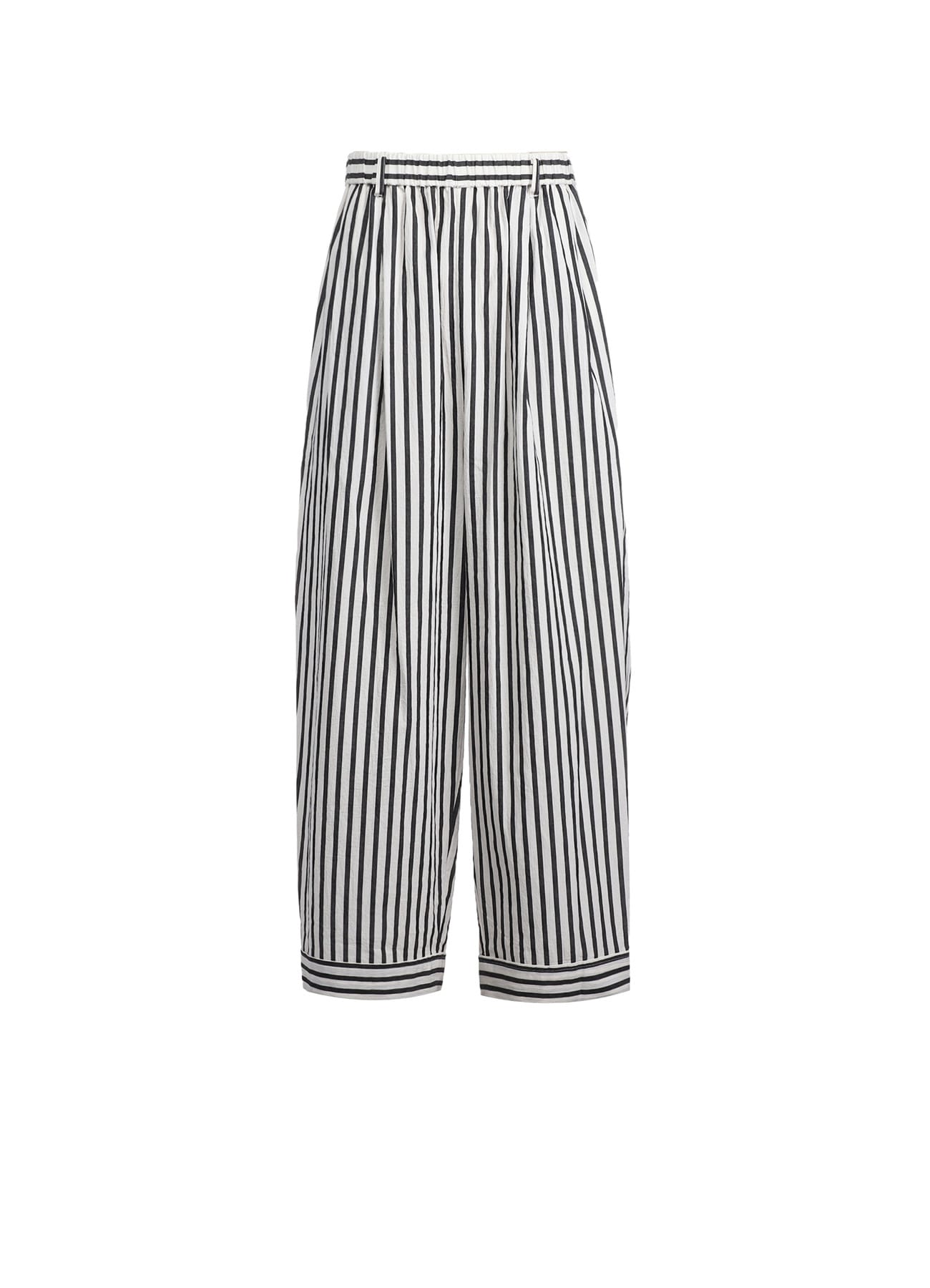 COTTON STRIPE PANTS (M)